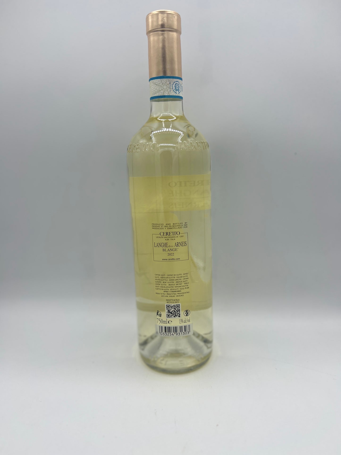 Langhe Arneis DOC Blangé