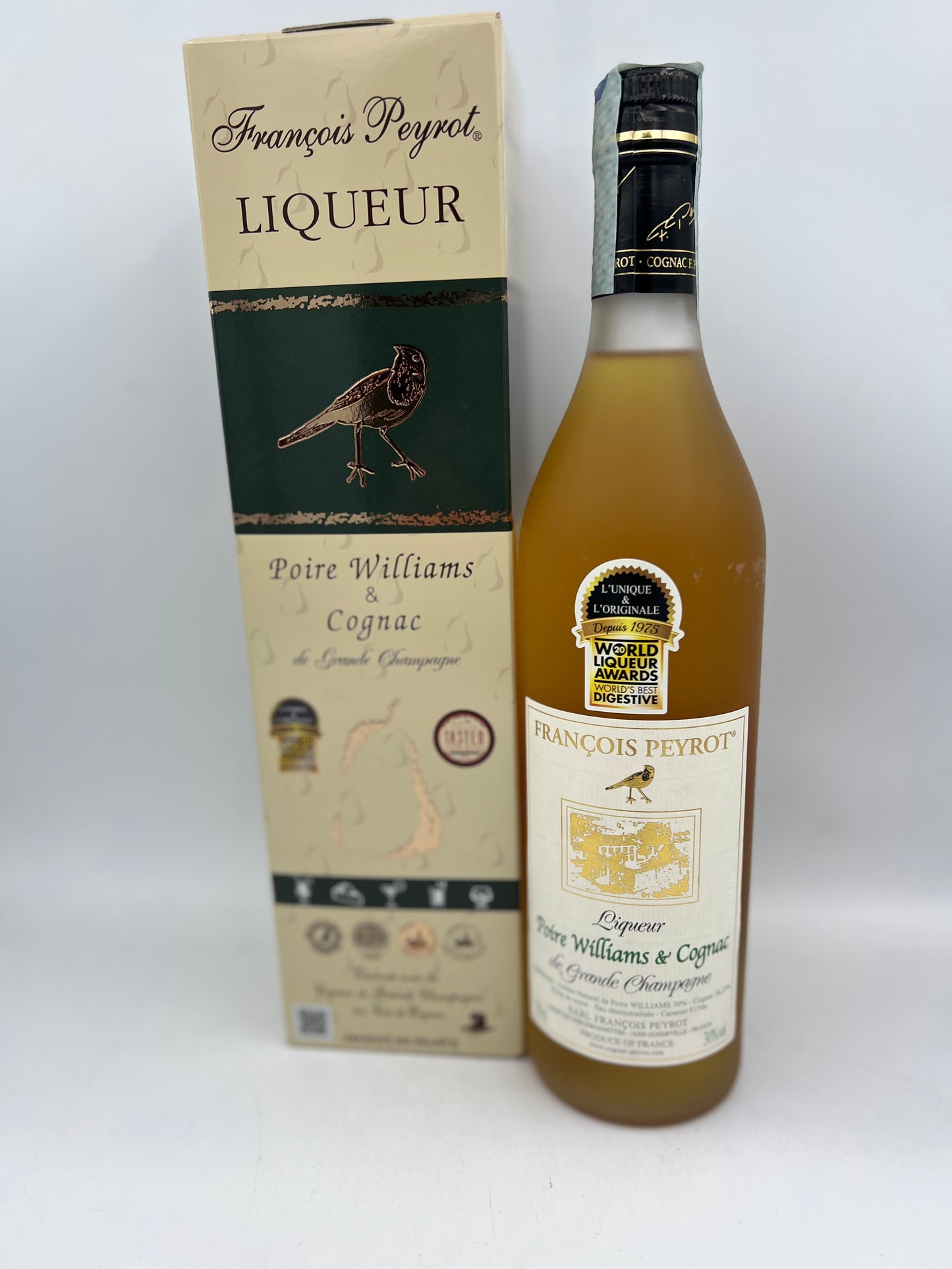 COGNAC ALLE PERE FRANCOIS PEYROT 0,70 CL - POIRE WILLIAMS & COGNAC
