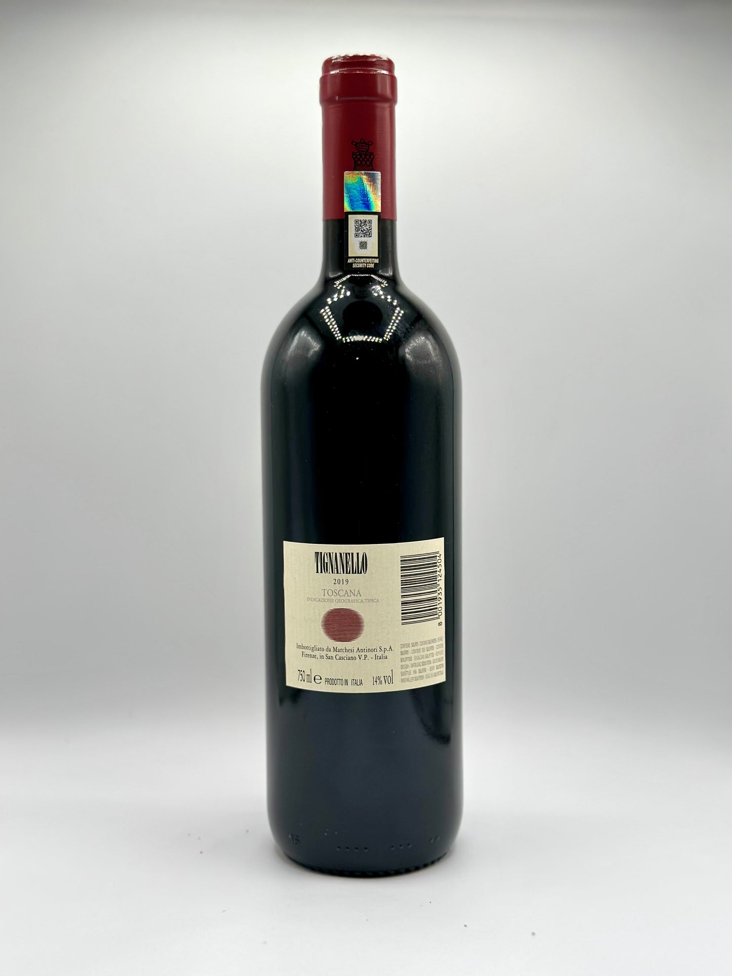 Tignanello 2019 Marchesi Antinori. 1 Bottiglia 0,75. 98 PUNTI ROBERT PARKER