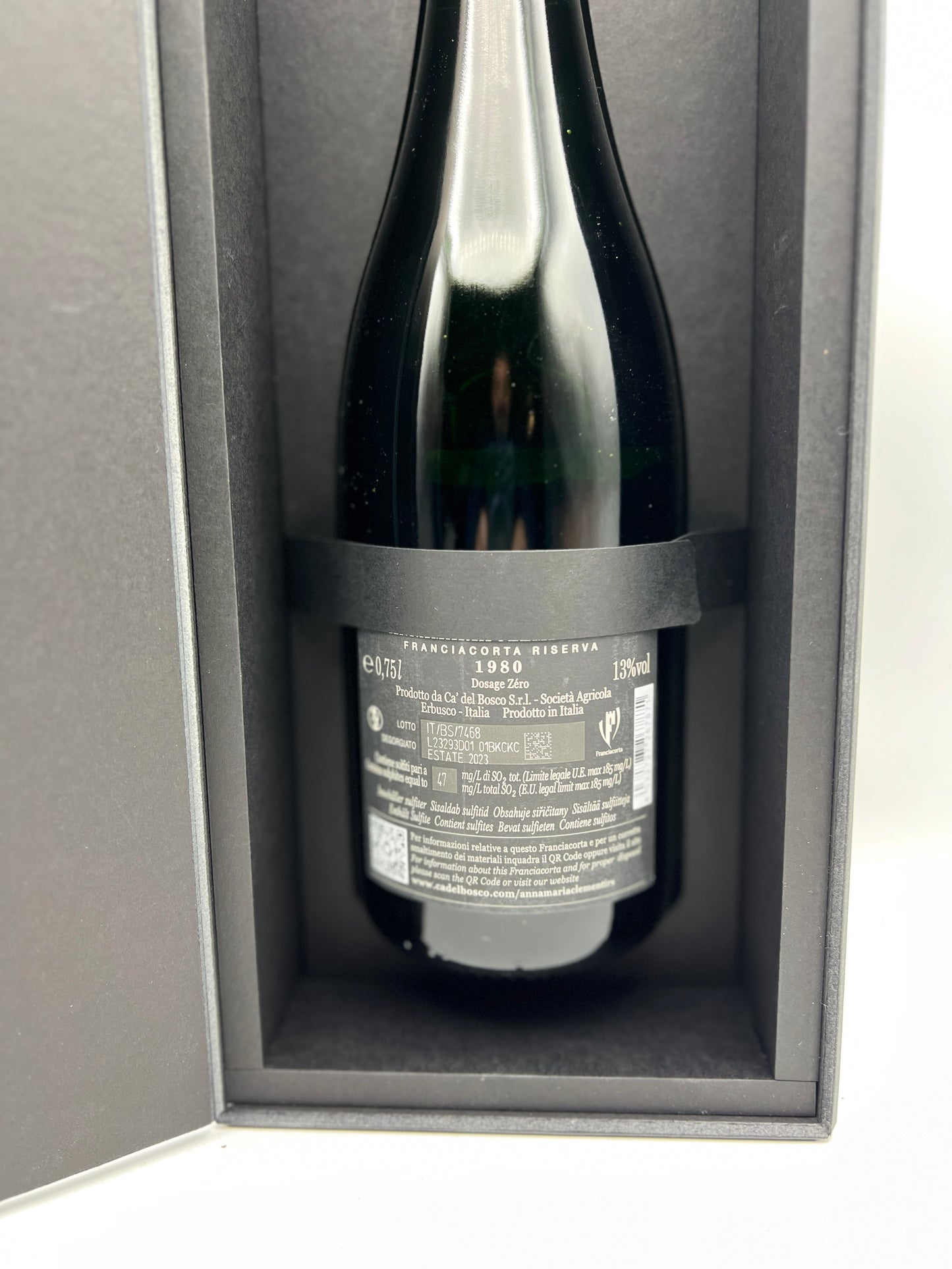 Ca Del Bosco Annamaria Clementi R.S. 1980 Bot. Astucciata Tiratura limitata Fatturabile