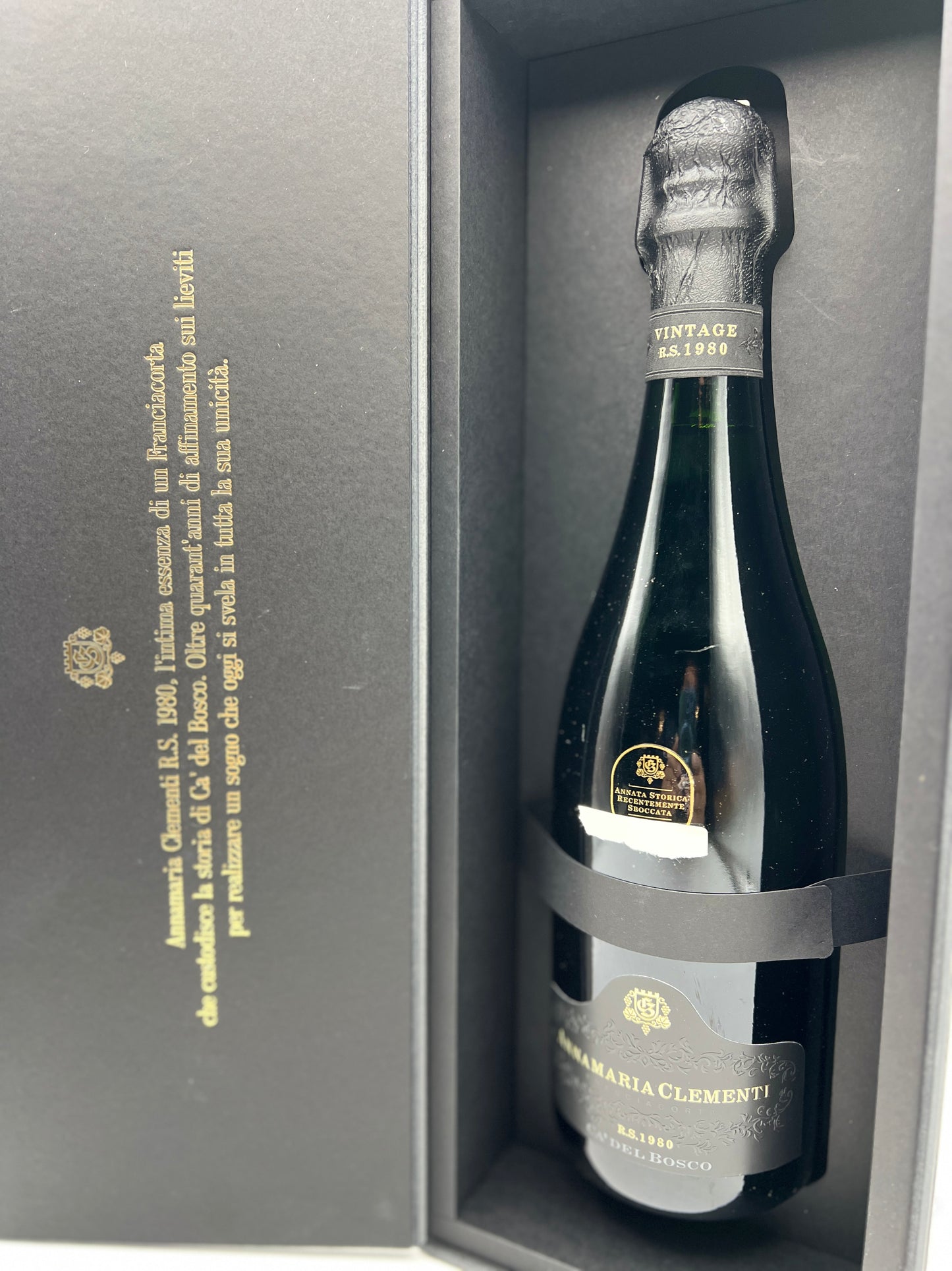 Ca Del Bosco Annamaria Clementi R.S. 1980 Bot. Astucciata Tiratura limitata Fatturabile