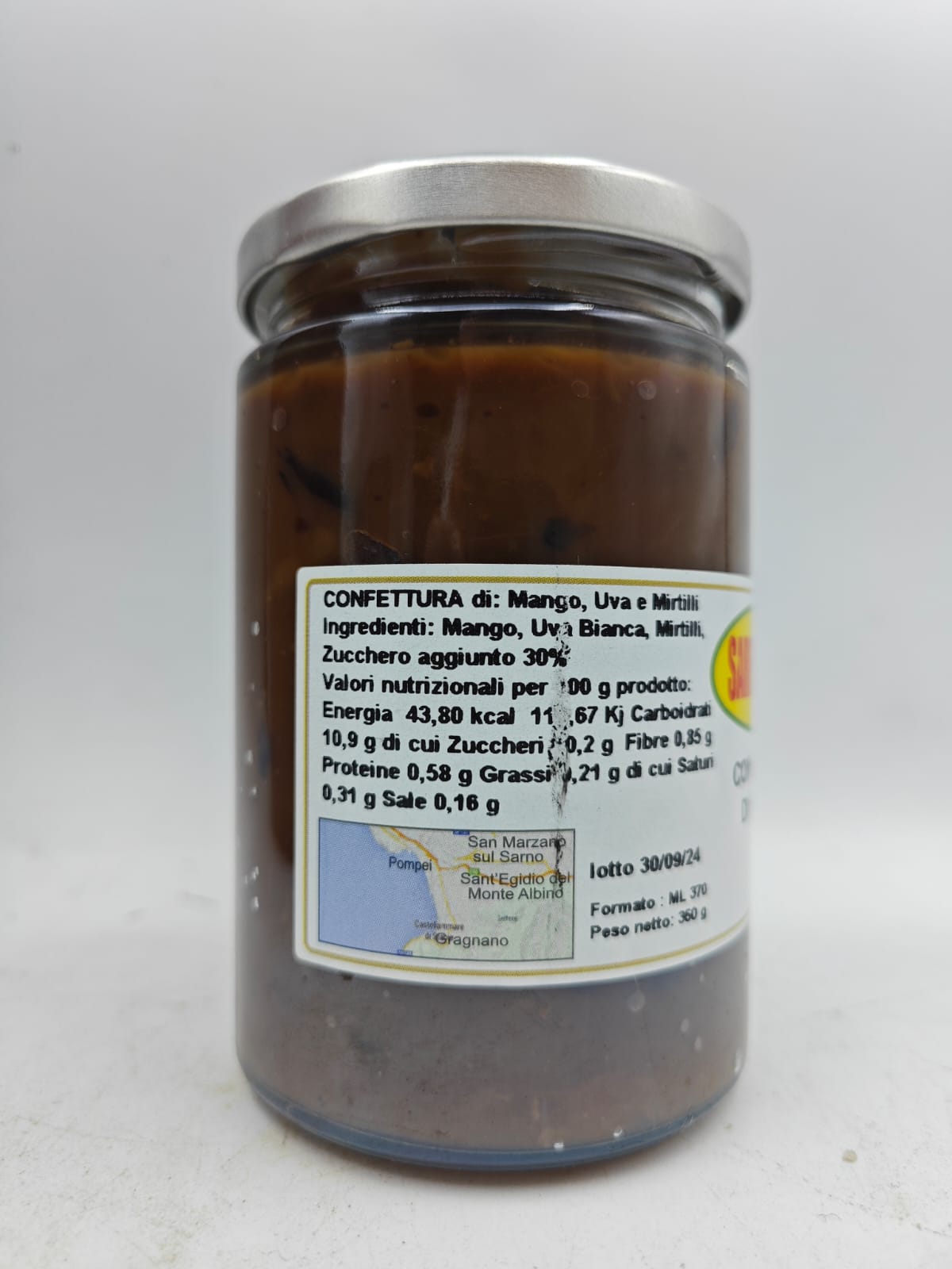 SARFRUTTA® - CONFETTURA DI FRUTTA 350g