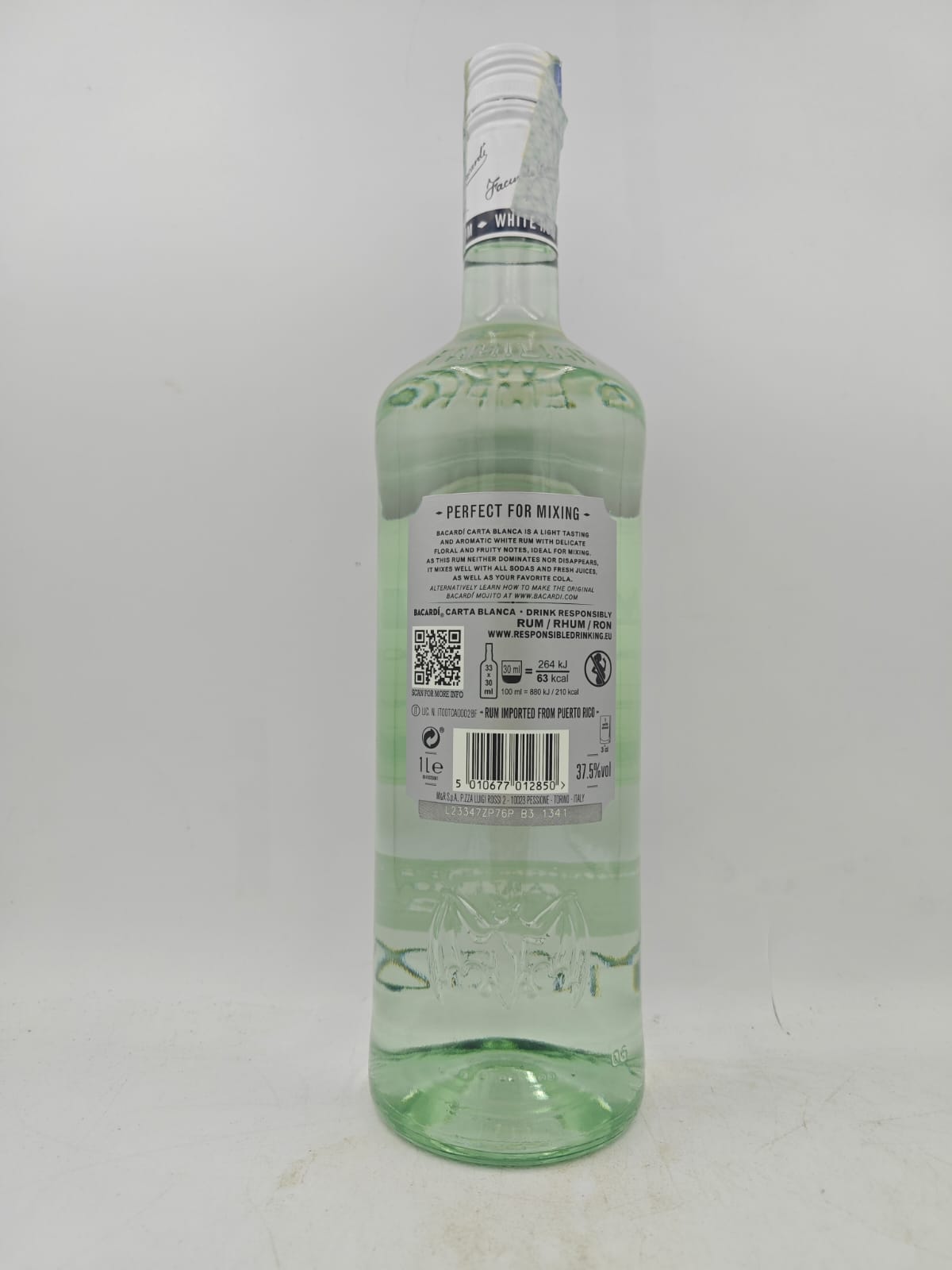 Bacardi rum bianco - lt.1
