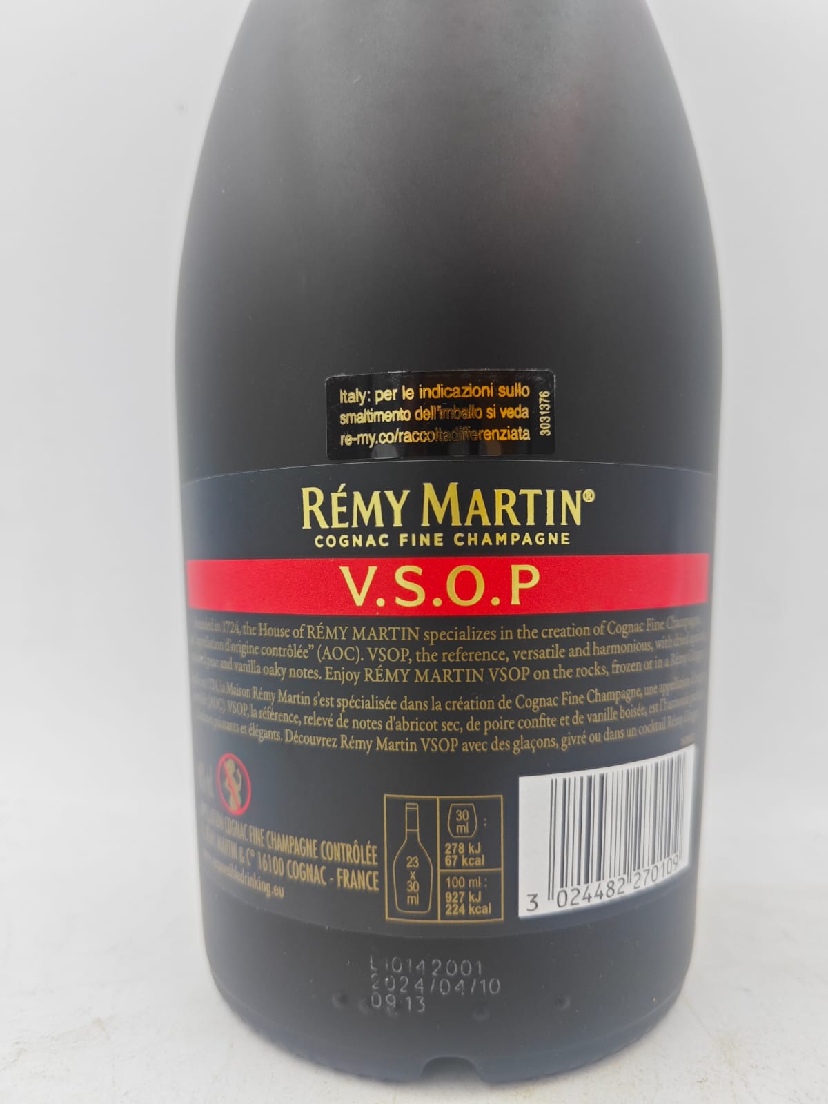RÉMY MARTIN - COGNAC FINE CHAMPAGNE V.S.O.P