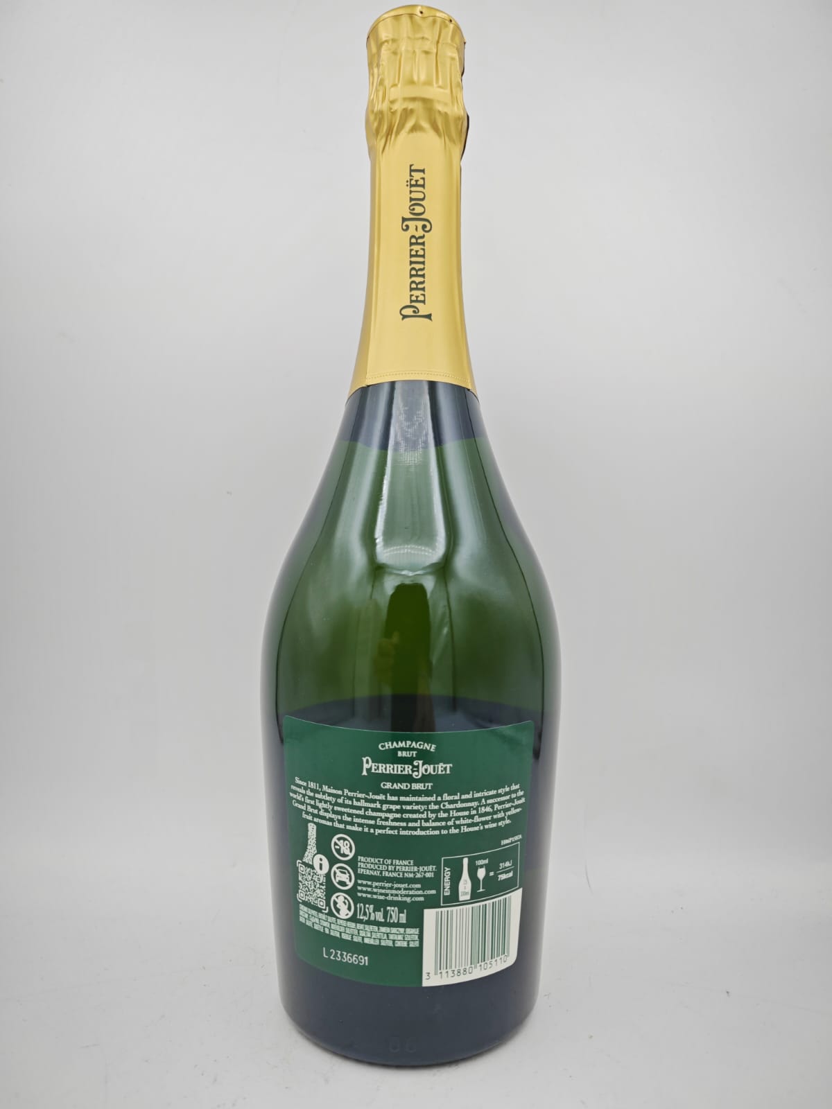 Perrier-Jouet Grand Brut Champagne con Astuccio 12% vol. 0,75l