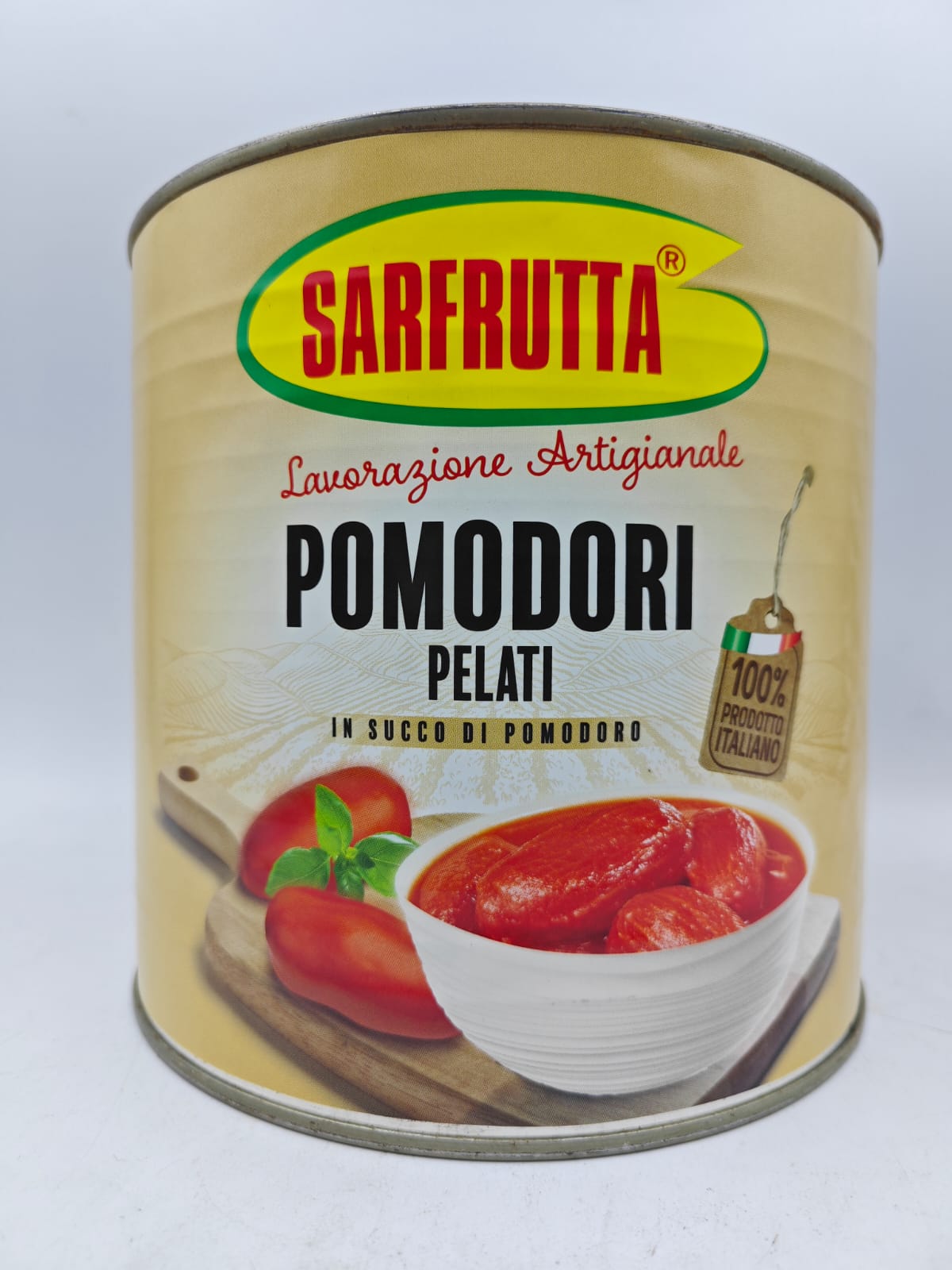 SARFRUTTA® - POMODORI PELATI IN SUCCO DI POMODORO 2,5Kg