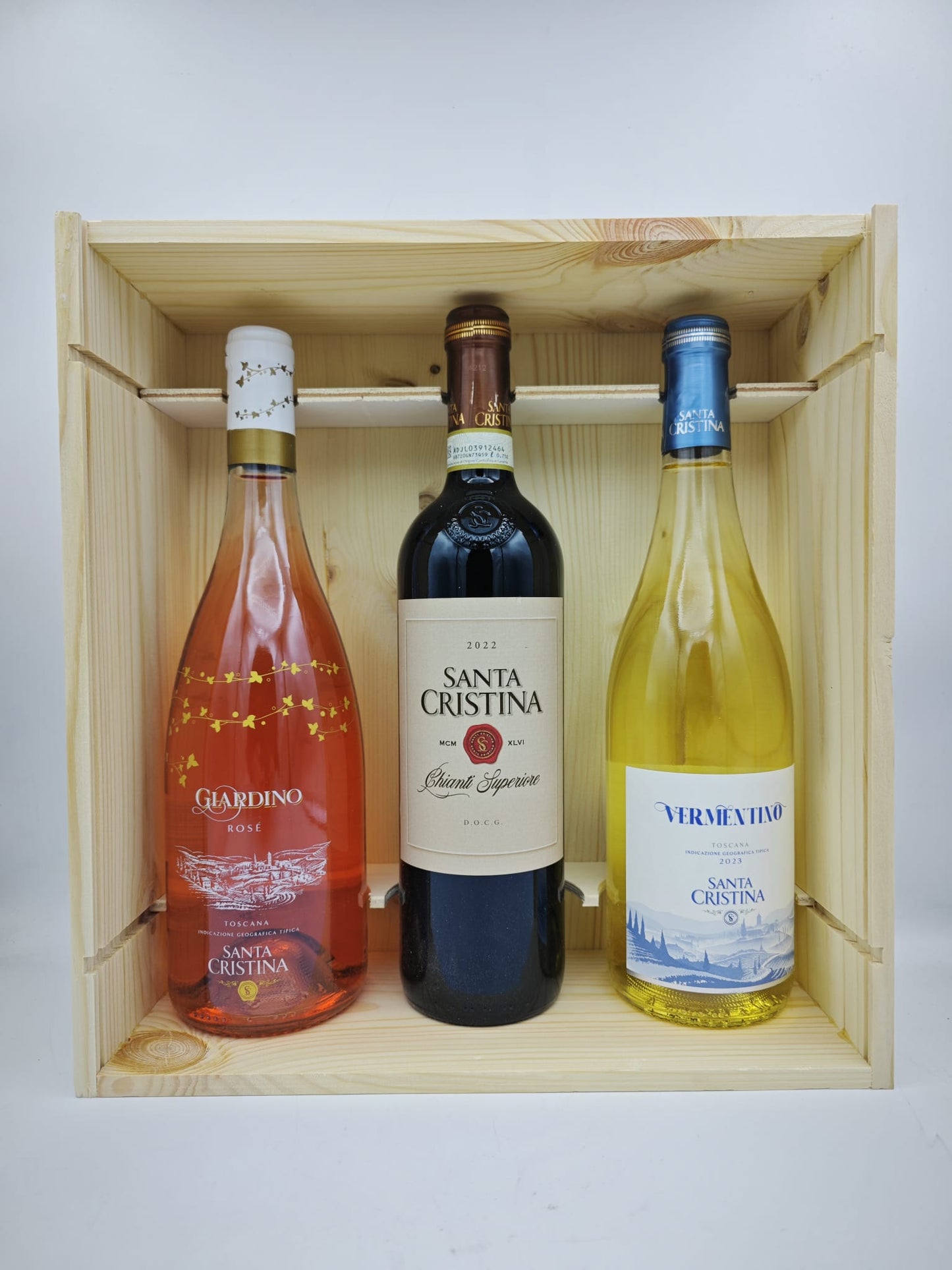 Antinori - Santa Cristina Cassetta Legno 3 bot.