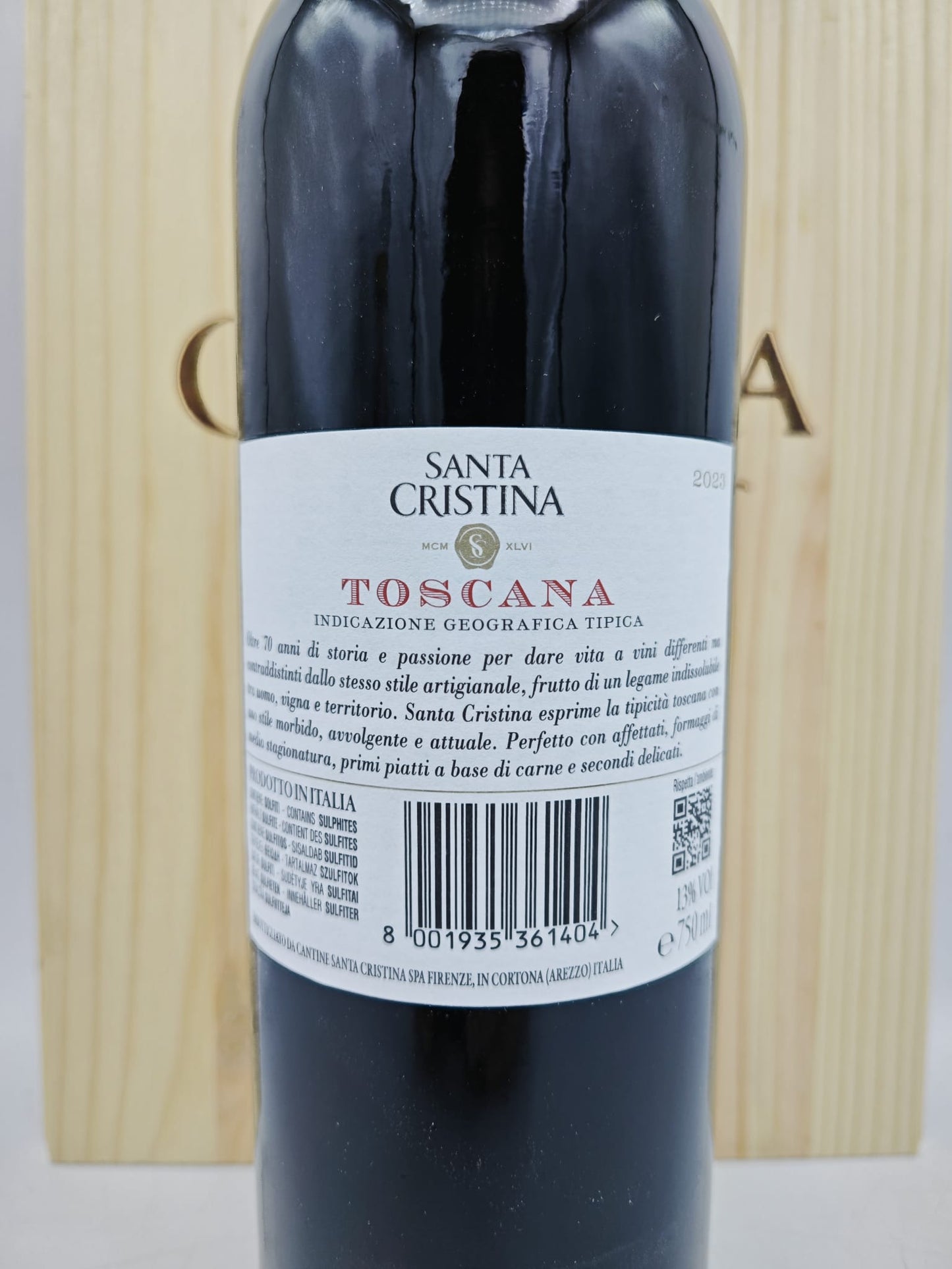 Antinori - Santa Cristina Cassetta Legno 2 bot.