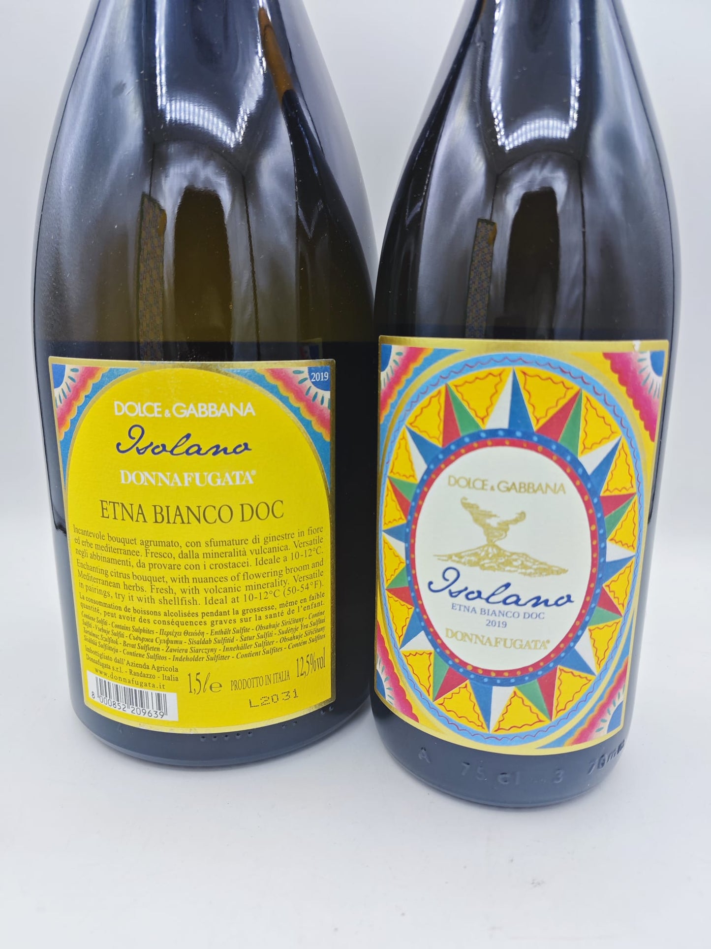 ISOLANO Dolce&Gabbana e Donnafugata 2019 Etna Bianco Doc 2 bot.