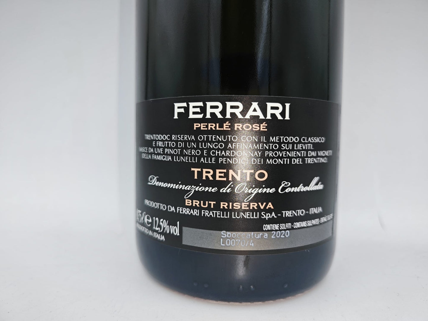 Trento Riserva DOC "Perlé Rosé" 2015 - Ferrari (astuccio)