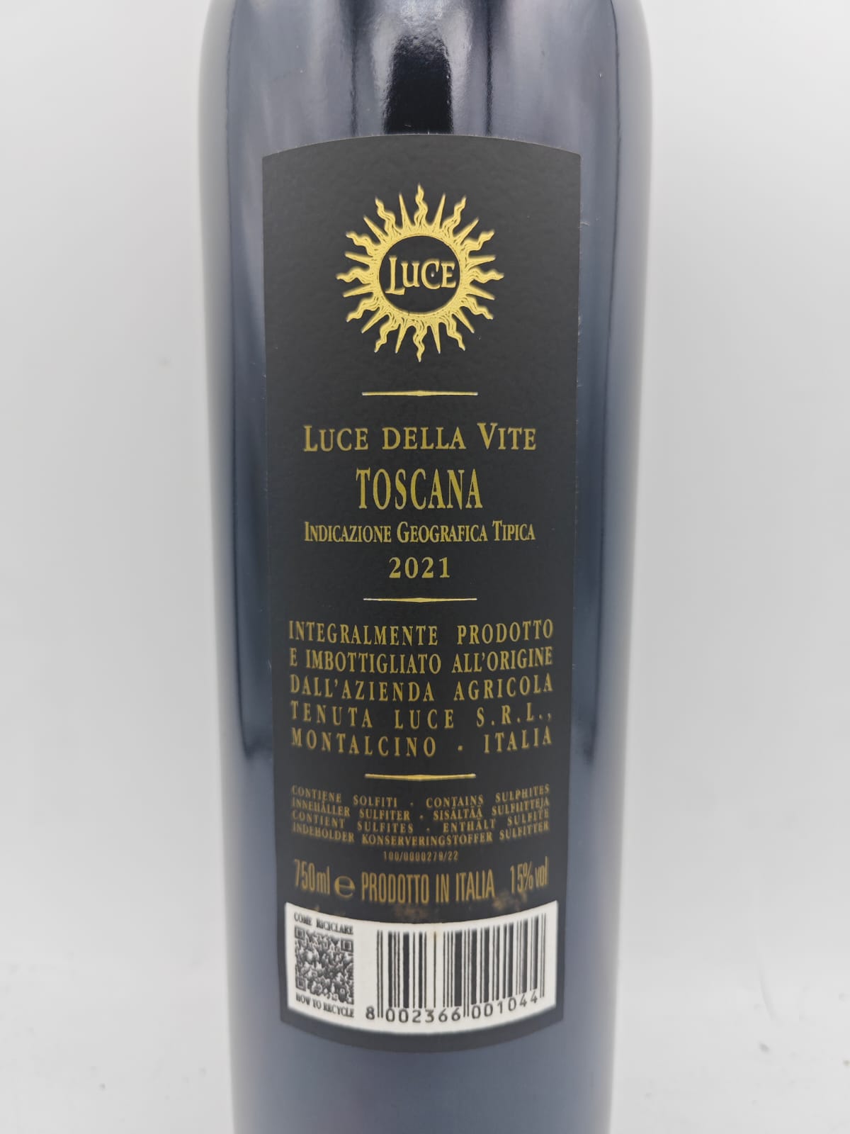 "Tenuta Luce" Marchesi Frescobaldi 1 Bottiglia 2021
