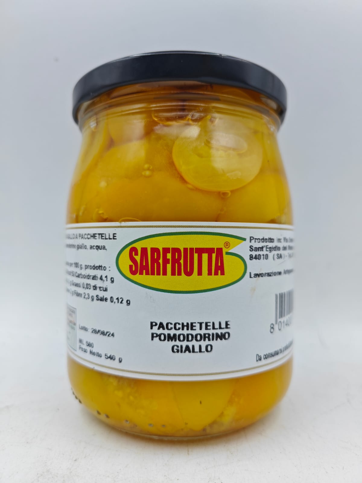 SARFRUTTA® - PACCHETELLE POMODORINO GIALLO 540g