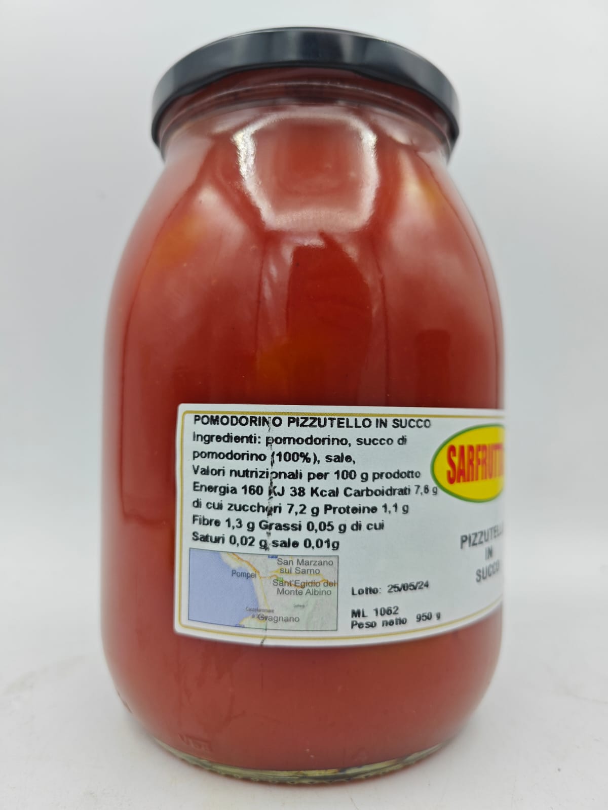 SARFRUTTA® - PIZZUTELLO IN SUCCO 950g
