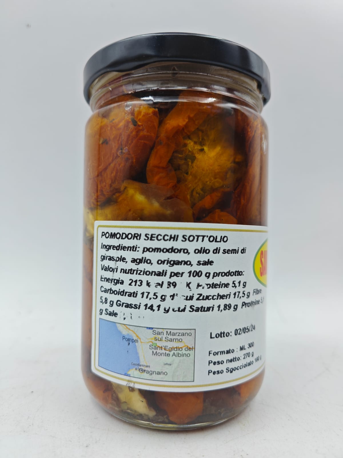 SARFRUTTA® - POMODORi SECCHI SOTT'OLIO 270g