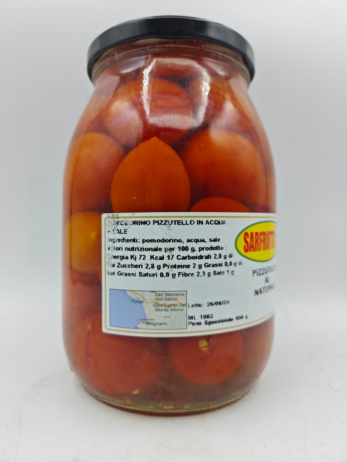 SARFRUTTA® - PIZZUTELLO AL NATURALE 650g
