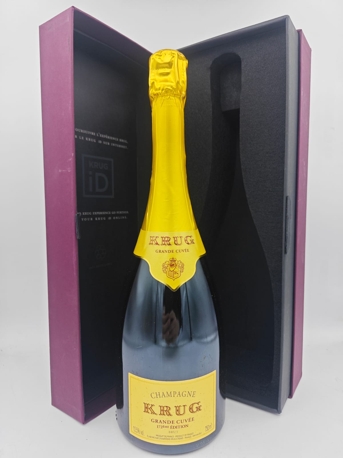 CHAMPAGNE KRUG GRANDE CUVÉE 172ÈME EDITION ASTUCCIATO