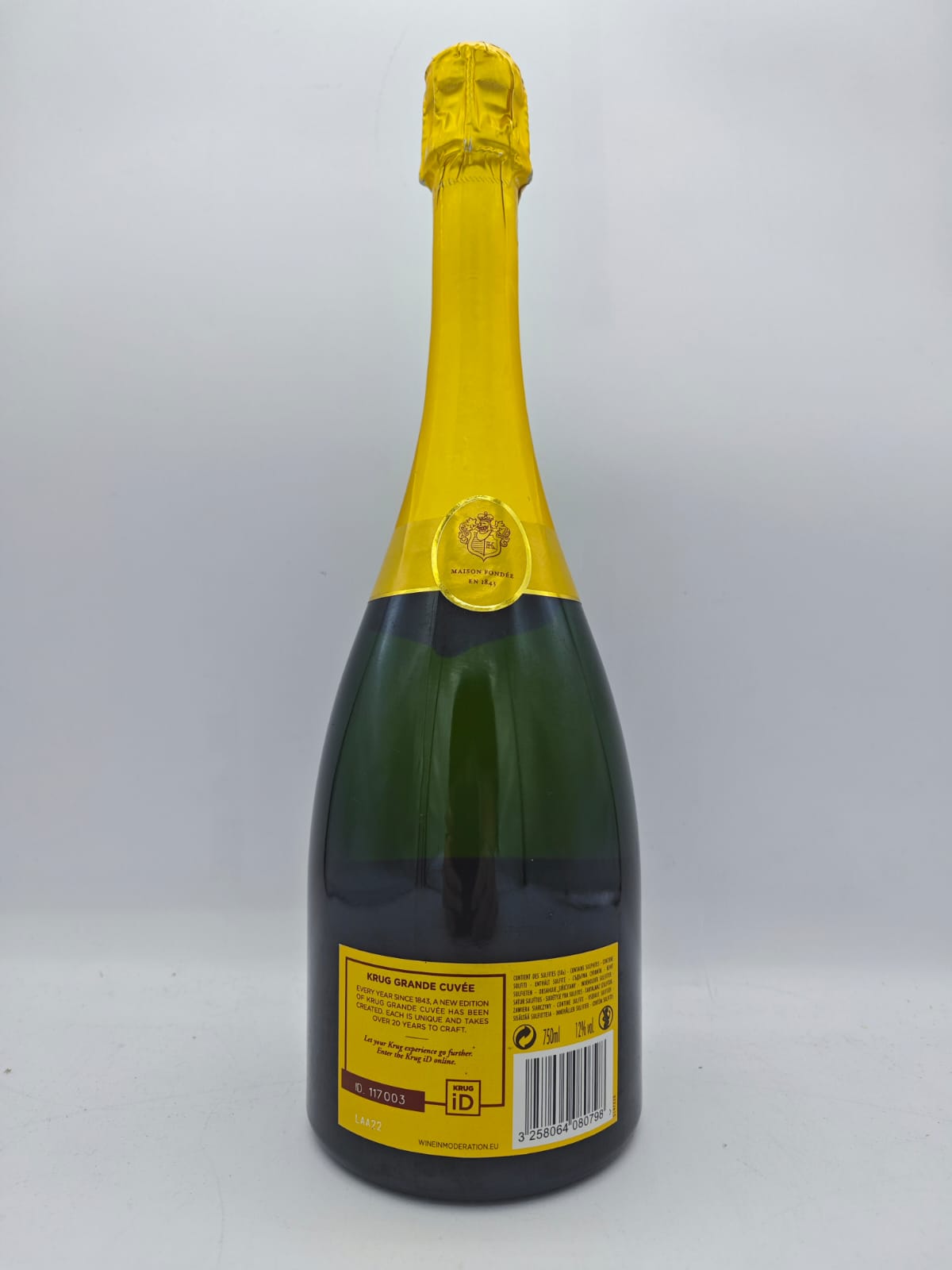 KRUG GRANDE CUVÉE 166ème