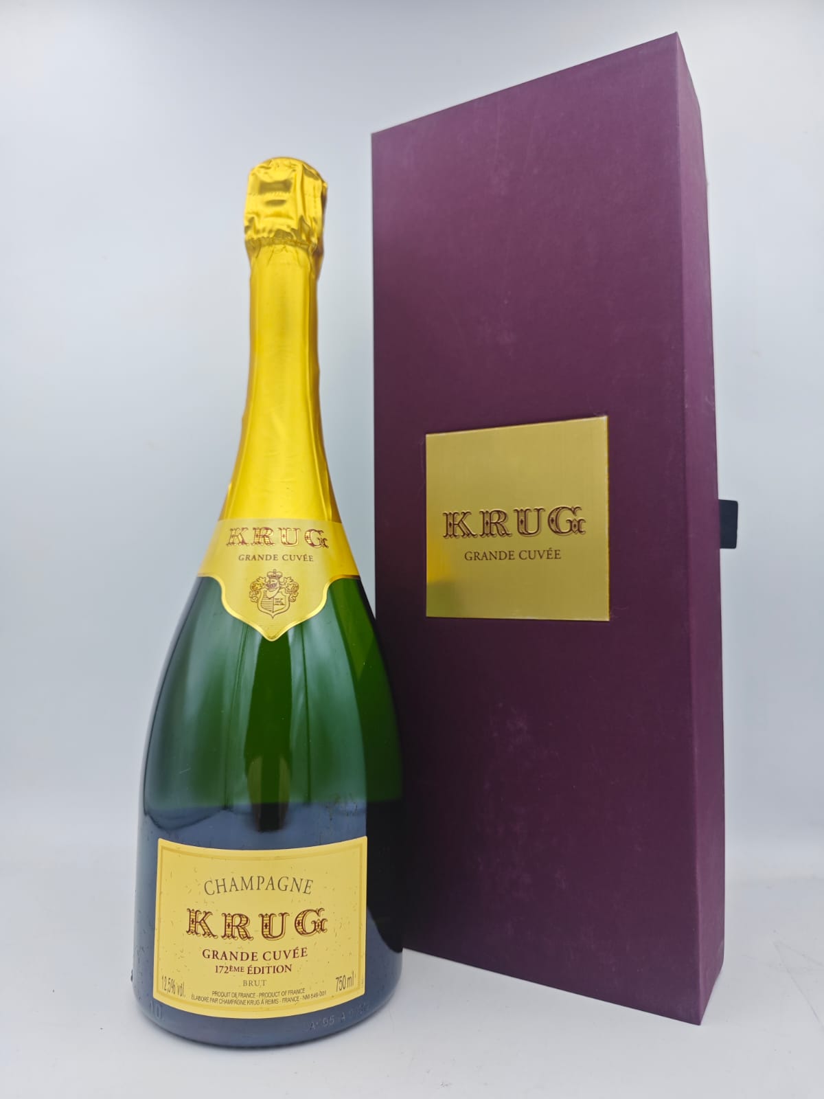 CHAMPAGNE KRUG GRANDE CUVÉE 172ÈME EDITION ASTUCCIATO