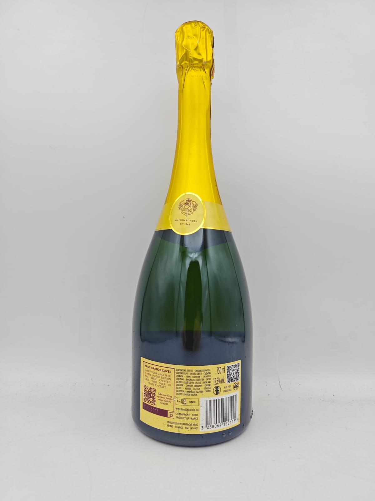 CHAMPAGNE KRUG GRANDE CUVÉE 172ÈME EDITION ASTUCCIATO