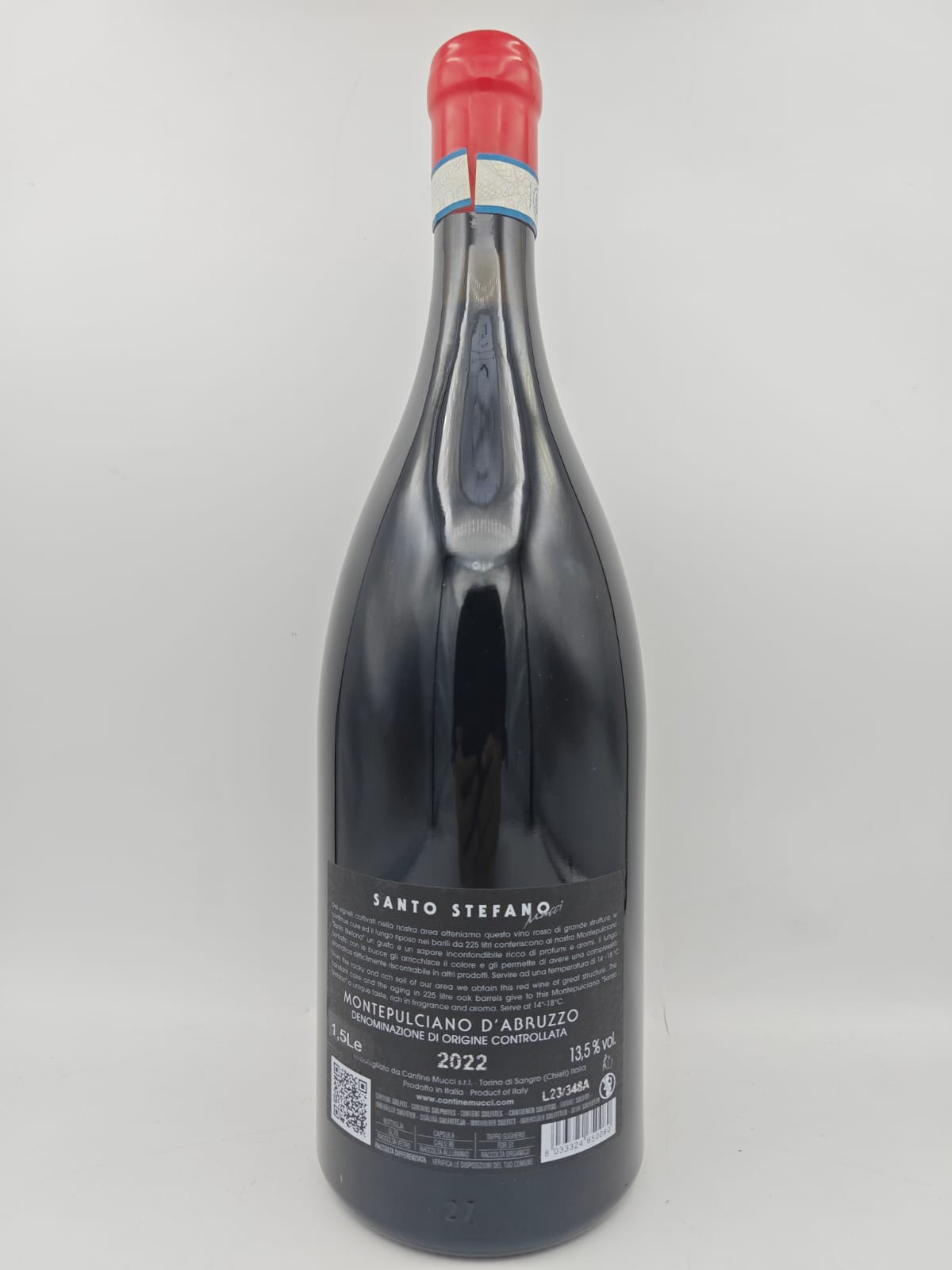 Montepulciano d'Abruzzo DOC 1,5l - Santo Stefano - Cantine Mucci 2022 Magnum