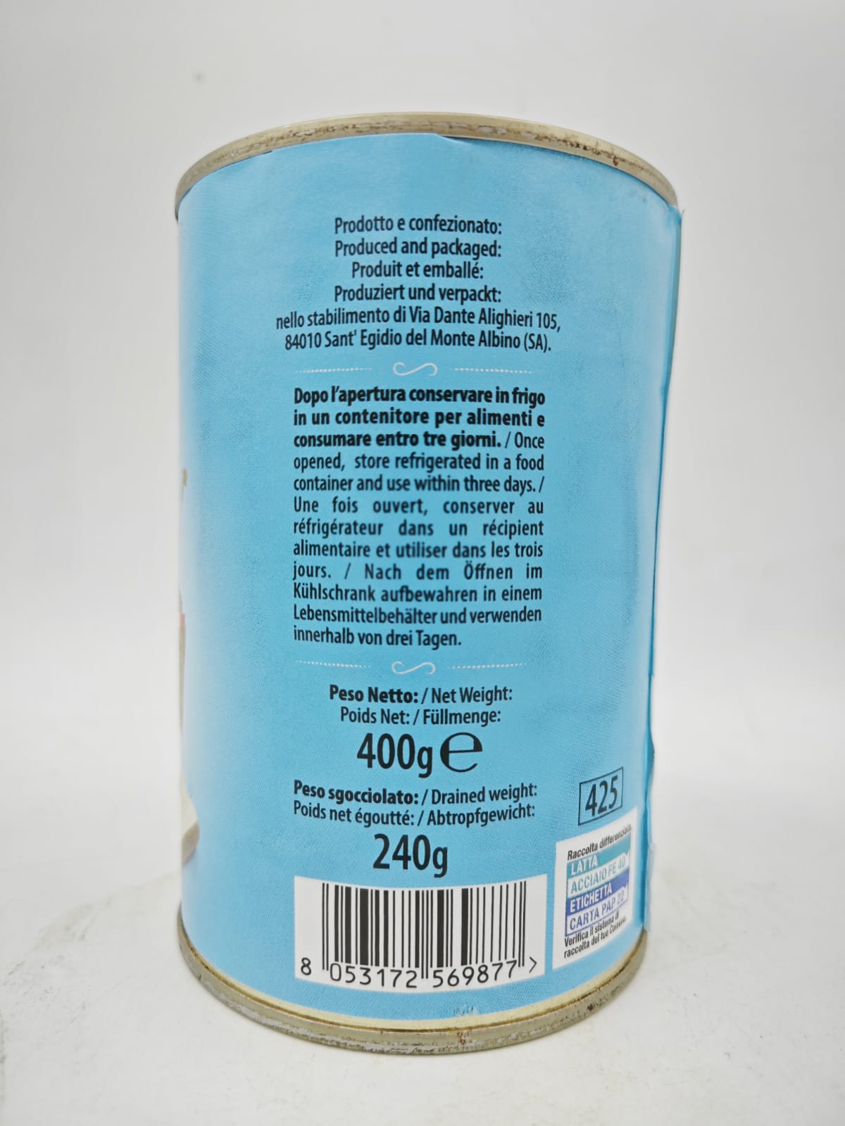 SARFRUTTA® - POMODORINI GIALLI IN ACQUA E SALE 400g