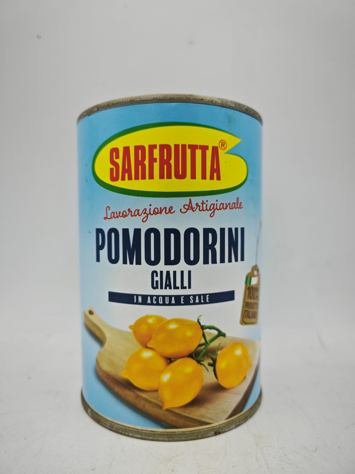 SARFRUTTA® - POMODORINI GIALLI IN ACQUA E SALE 400g