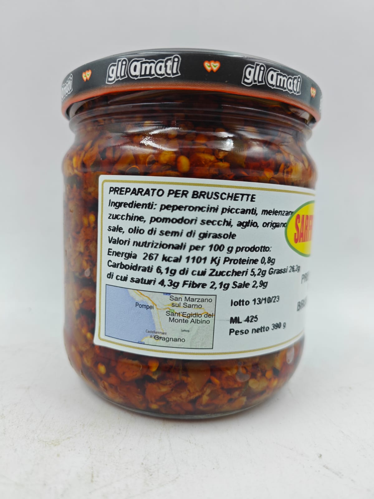 SARFRUTTA® - PREPARATO PER BRUSCHETTE 390g