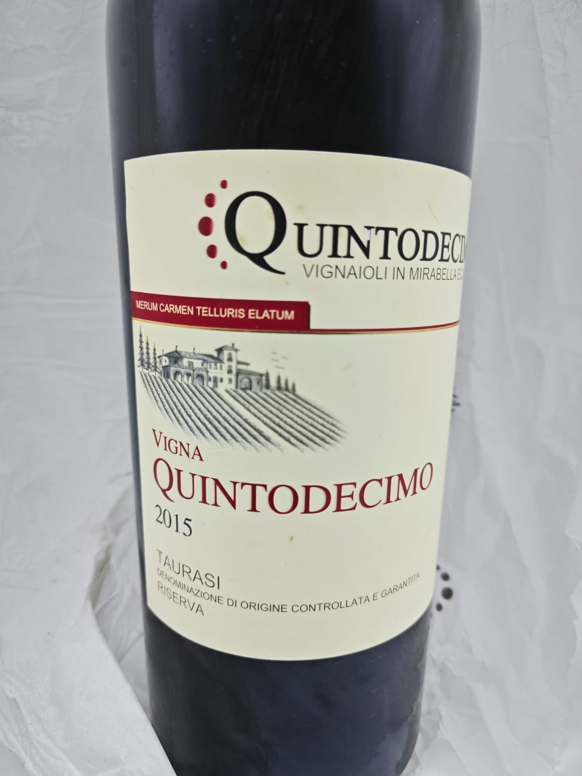 QUINTODECIMO TAURASI DOCG Bt - VIGNA QUINTODECIMO 2015