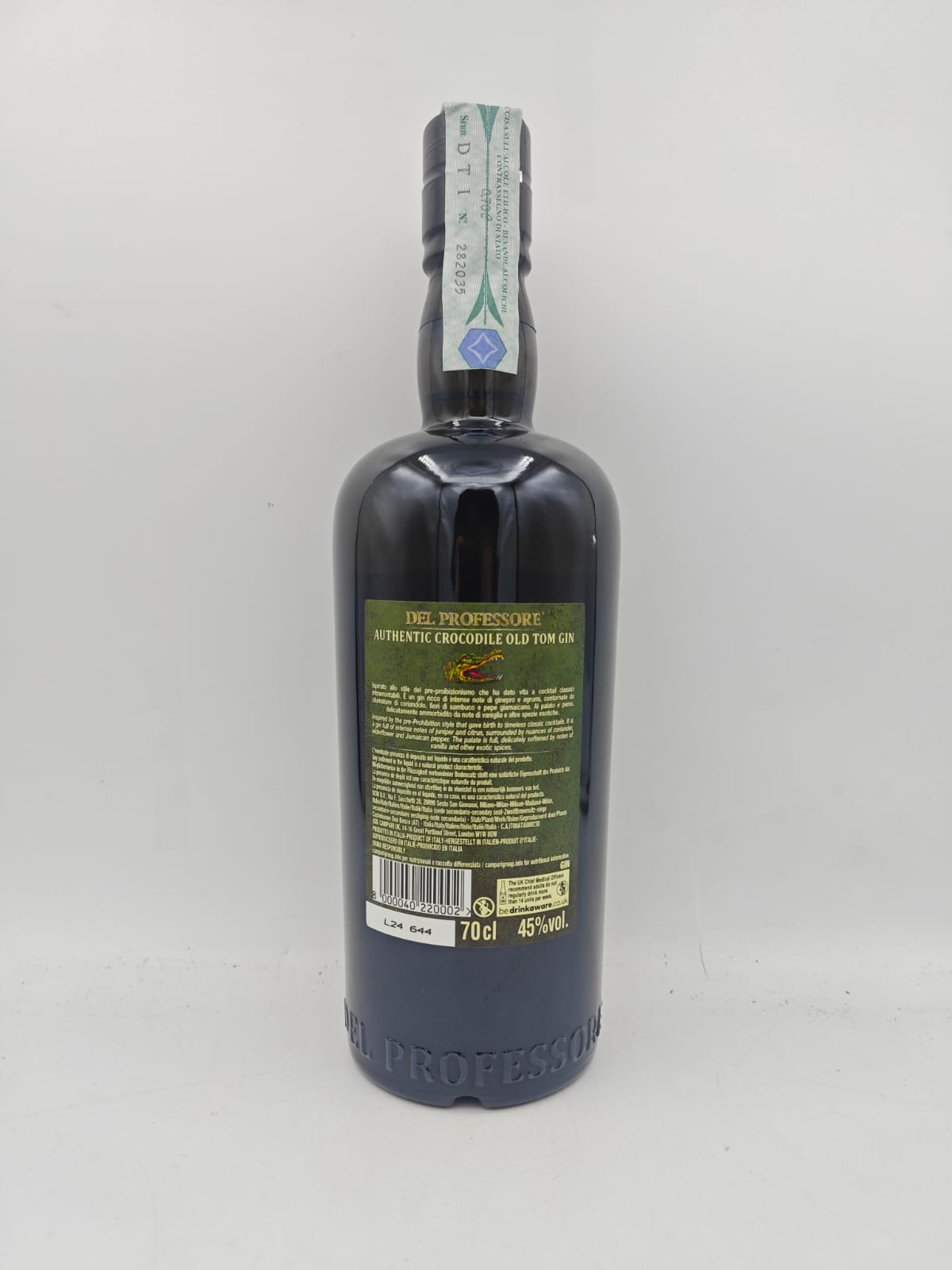 Gin Authentic Crocodile Del Professore 70cl