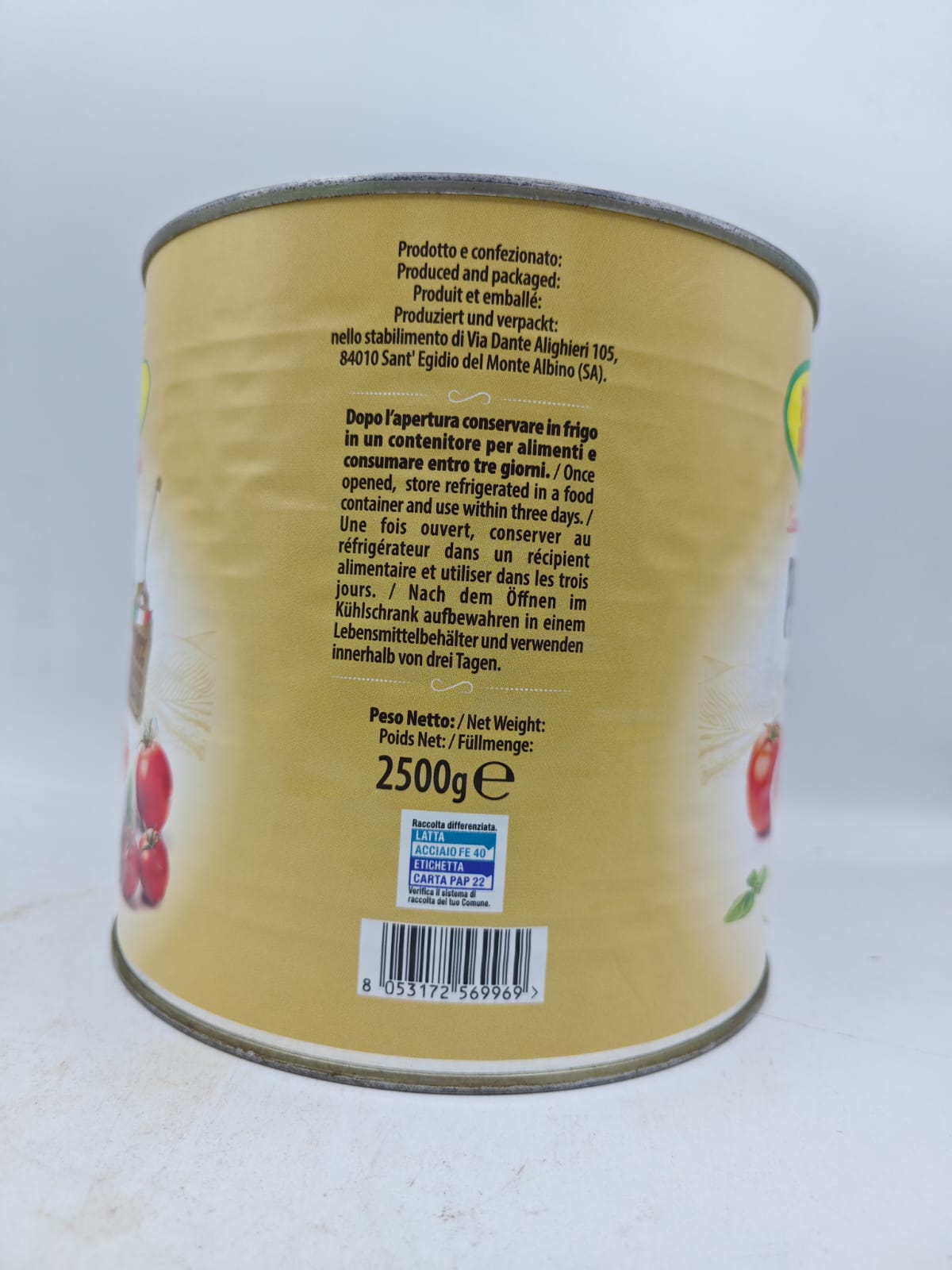 SARFRUTTA® - PASSATA DI POMODORO 2,5Kg