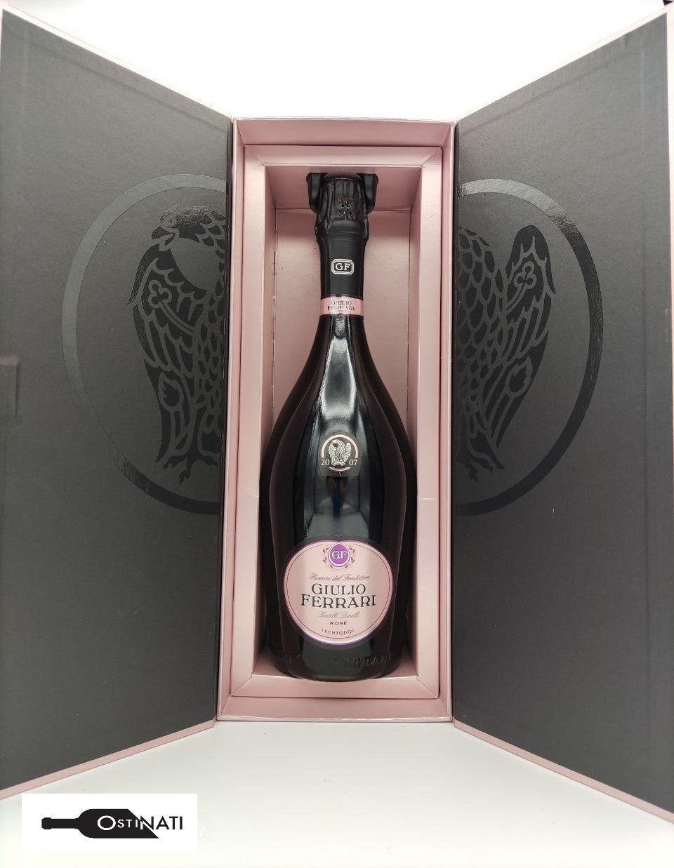 Trento Rosé DOC "Giulio Ferrari Riserva del Fondatore Rosé" 2007 - Ferrari (astuccio)