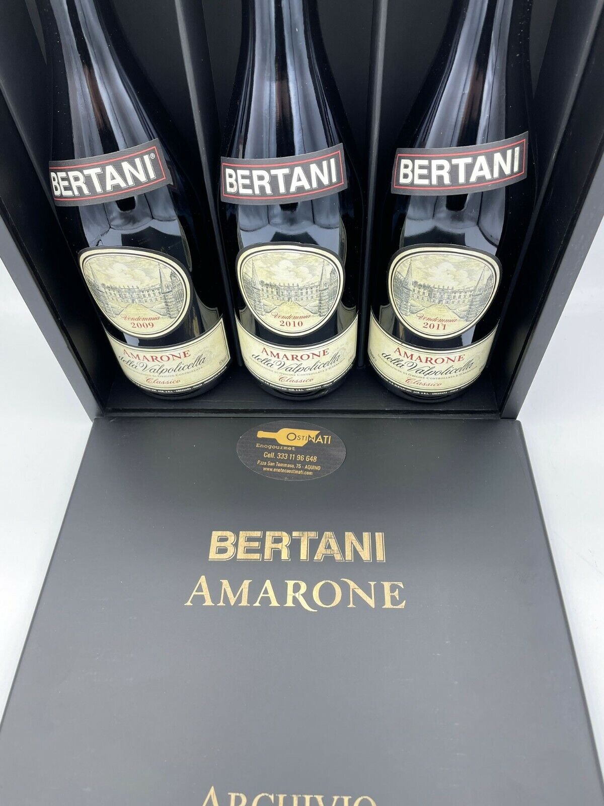 Amarone Della Valpolicella 'Archivio Storico 2009/10/11 Cassetta legno