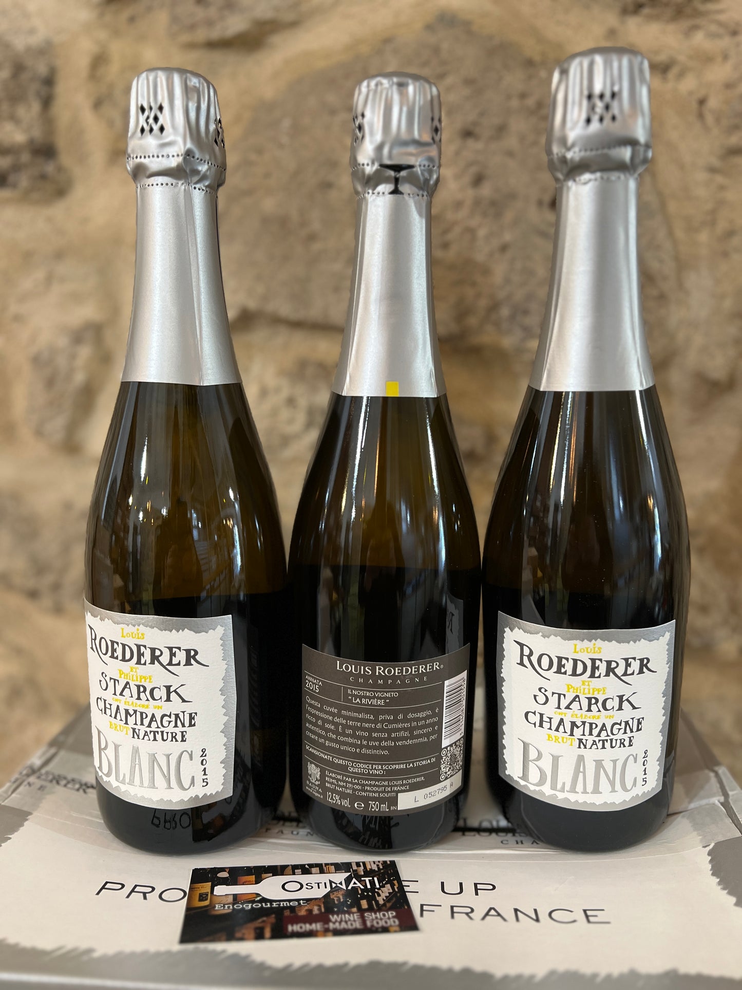 Louis Roederer Brut Nature "Philippe Starck" Millésimé 2015 - Louis Roederer