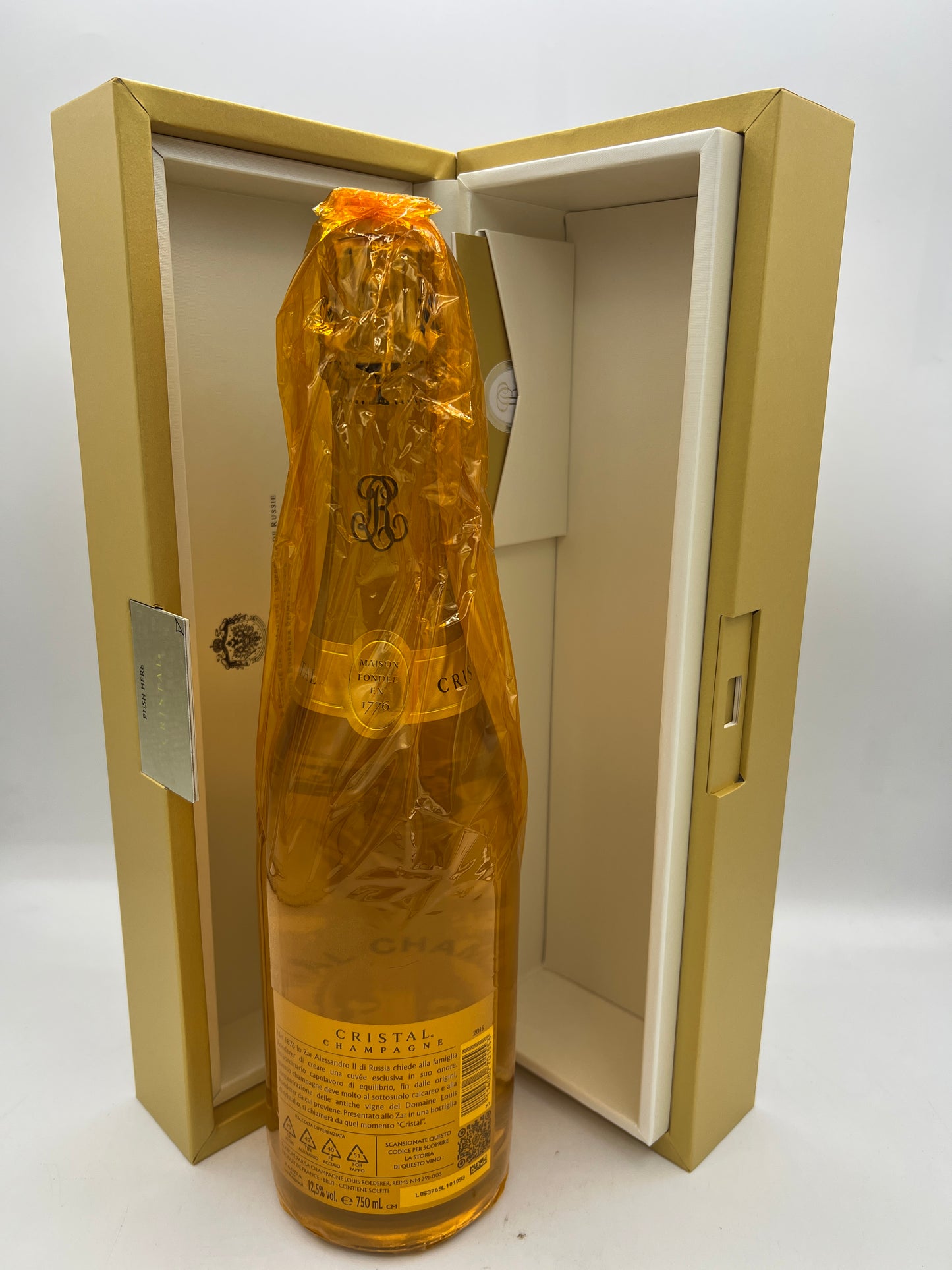 CHAMPAGNE LOUIS ROEDERER - CRISTAL 2015 - COFANETTO PREMIUM