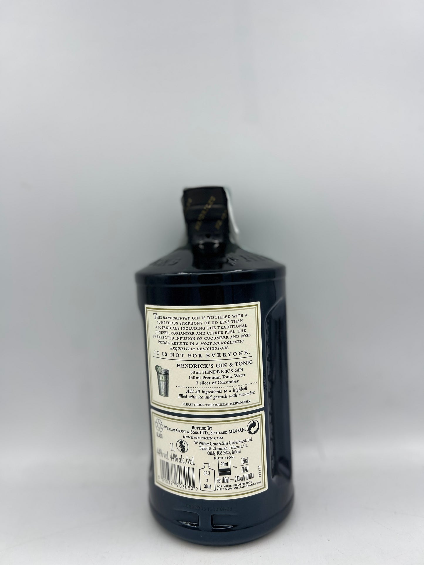 Gin Hendrick's 1 Litro / 44%vol