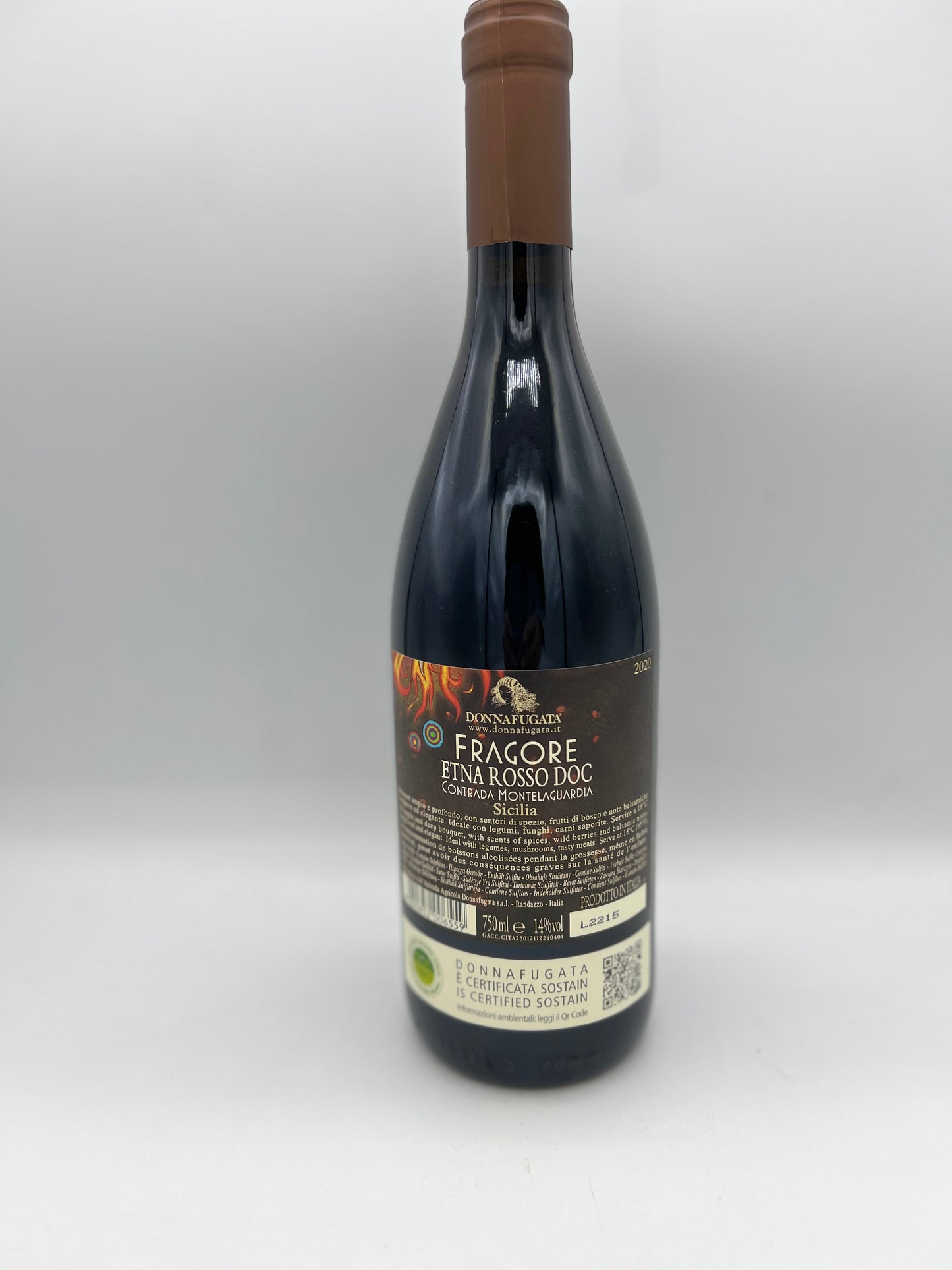 Etna Rosso Contrada Montelaguardia DOC “Fragore” 2020 - Donnafugata