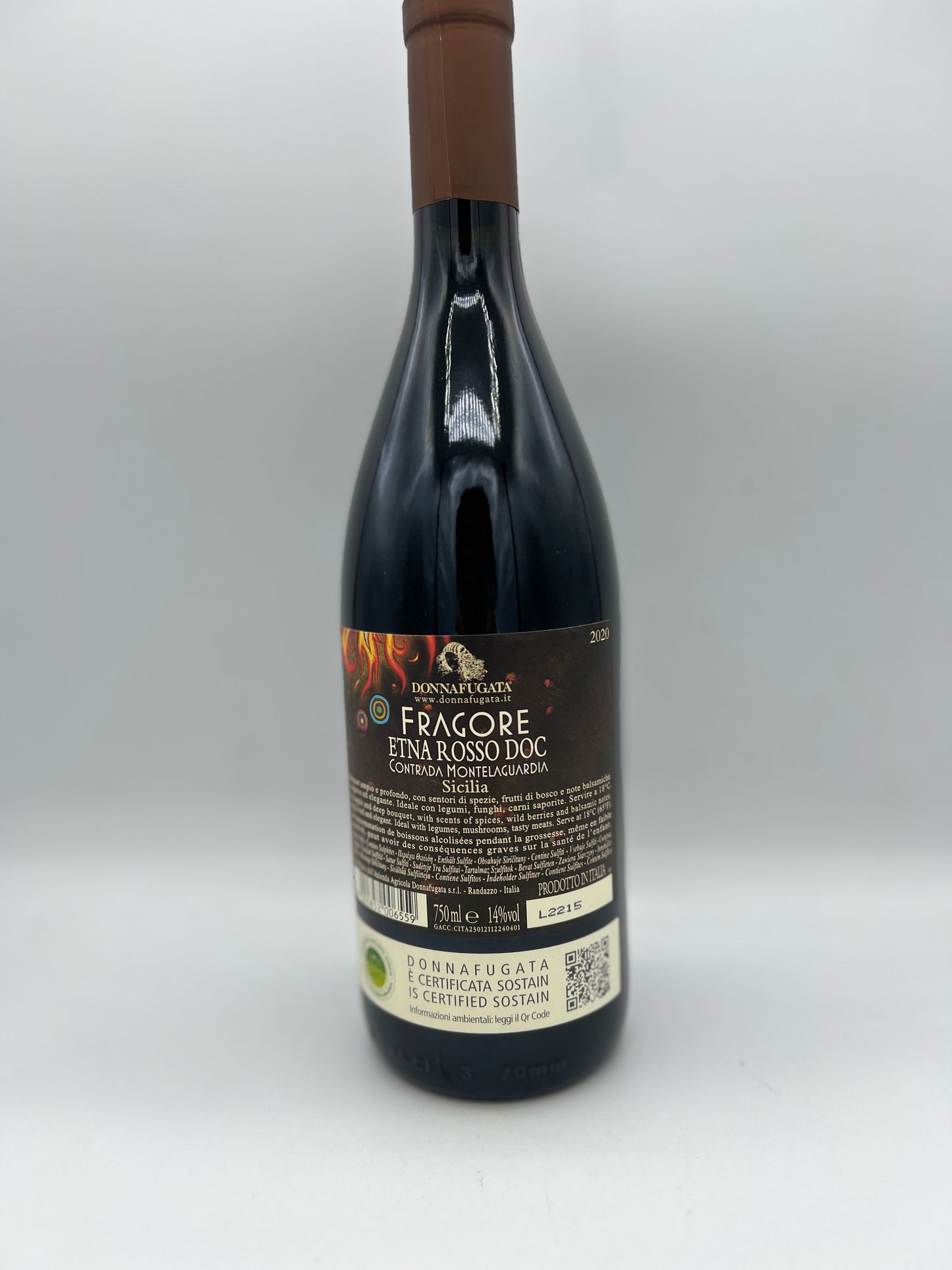 Etna Rosso Contrada Montelaguardia DOC “Fragore” 2020 - Donnafugata