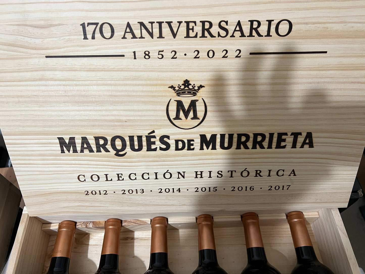 Marques de Murrieta RISERVA VERTICALE 2012-2017 170° ANNIVERSARIO