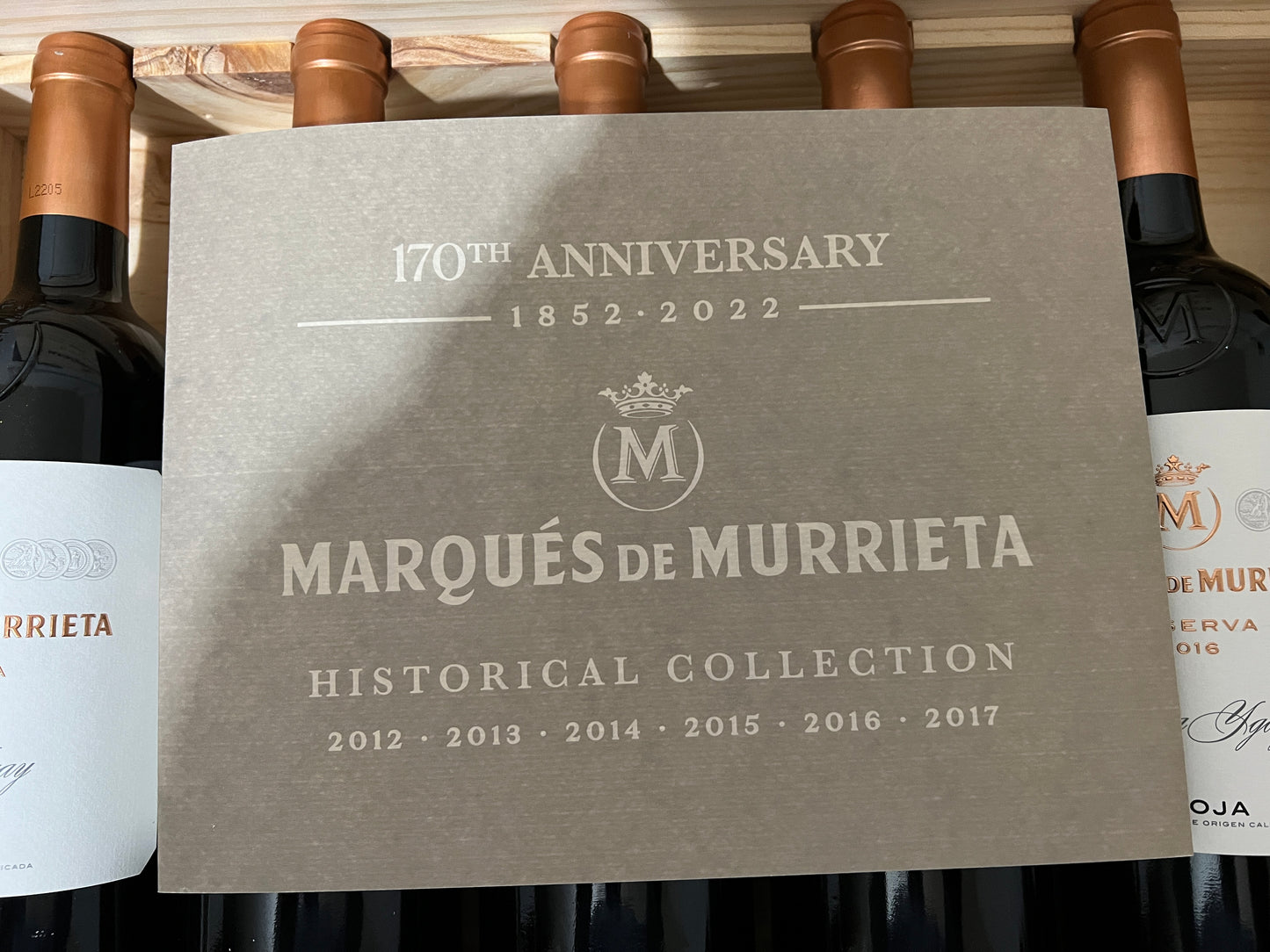 Marques de Murrieta RISERVA VERTICALE 2012-2017 170° ANNIVERSARIO