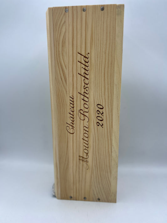 CHATEAU MOUTON ROTHSCHILD 2020 1ER GRAND CRU CLASSE' IN CASSA LEGNO