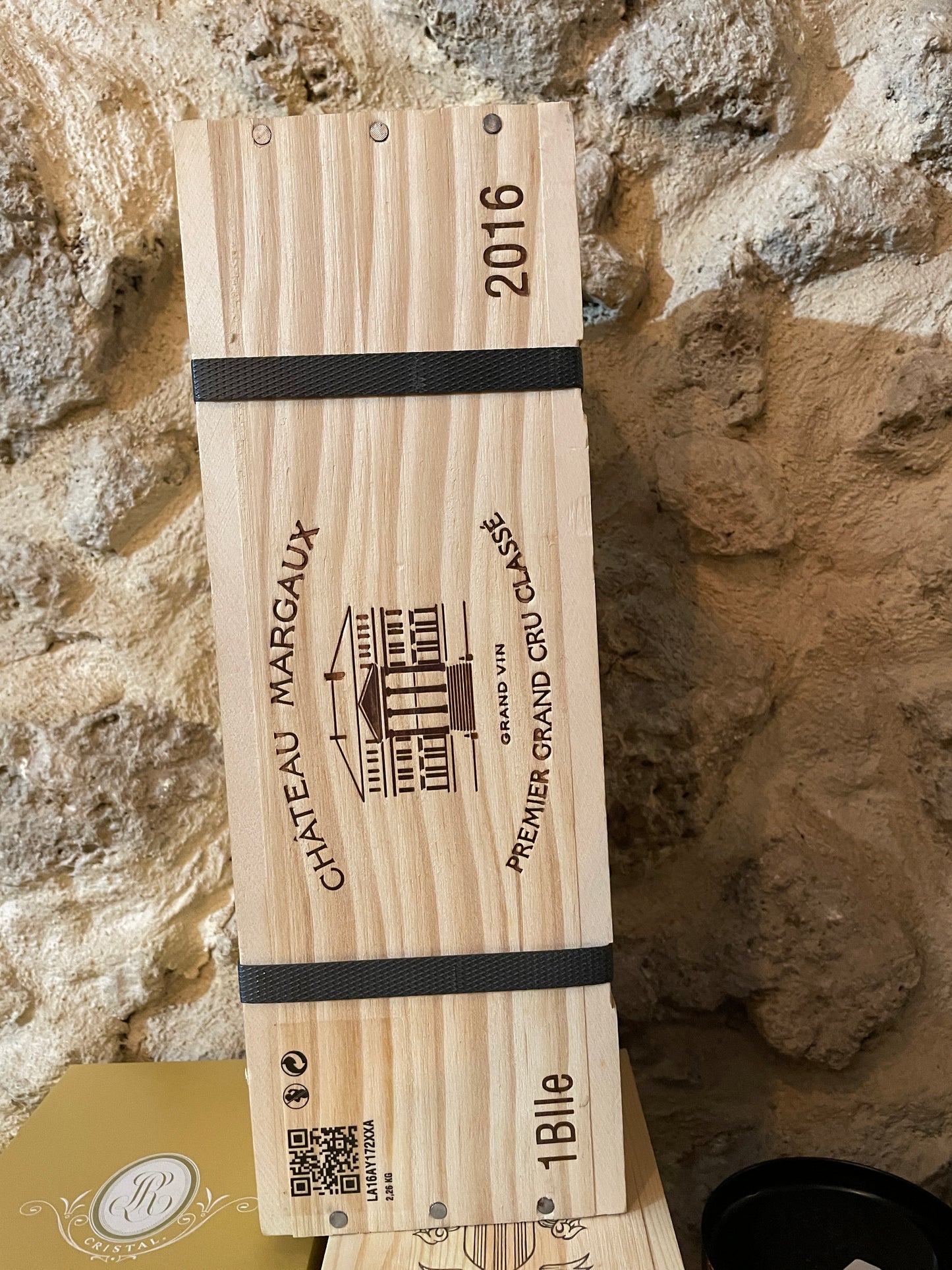 Château Margaux 1er Grand Cru Classé 2016 - Château Margaux CASSA LEGNO REGGETTATA