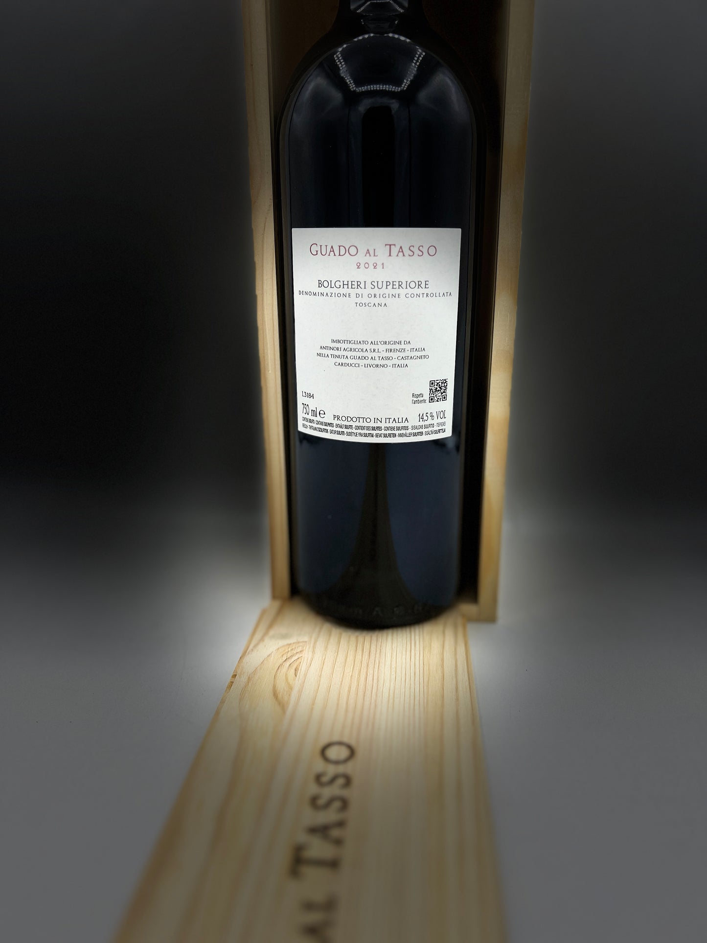 GUADO AL TASSO 2021 BOLGHERI DOC SUPERIORE - cass. Legno