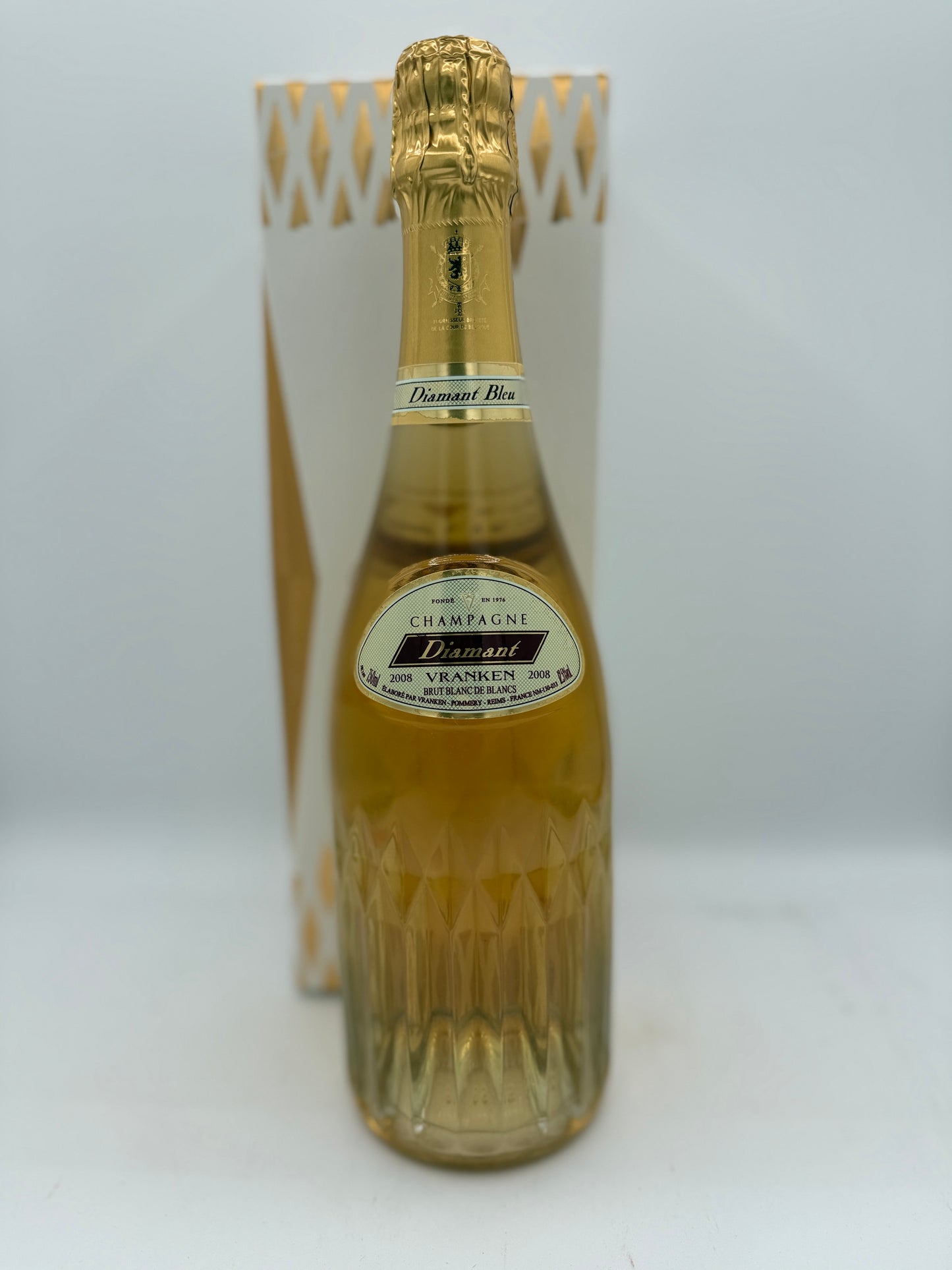 VRANKEN DIAMANT BRUT POMMERY - 0,75 CL 2008 CHAMPAGNE VRANKEN DIAMANT BLANC DE BLANCS BRUT