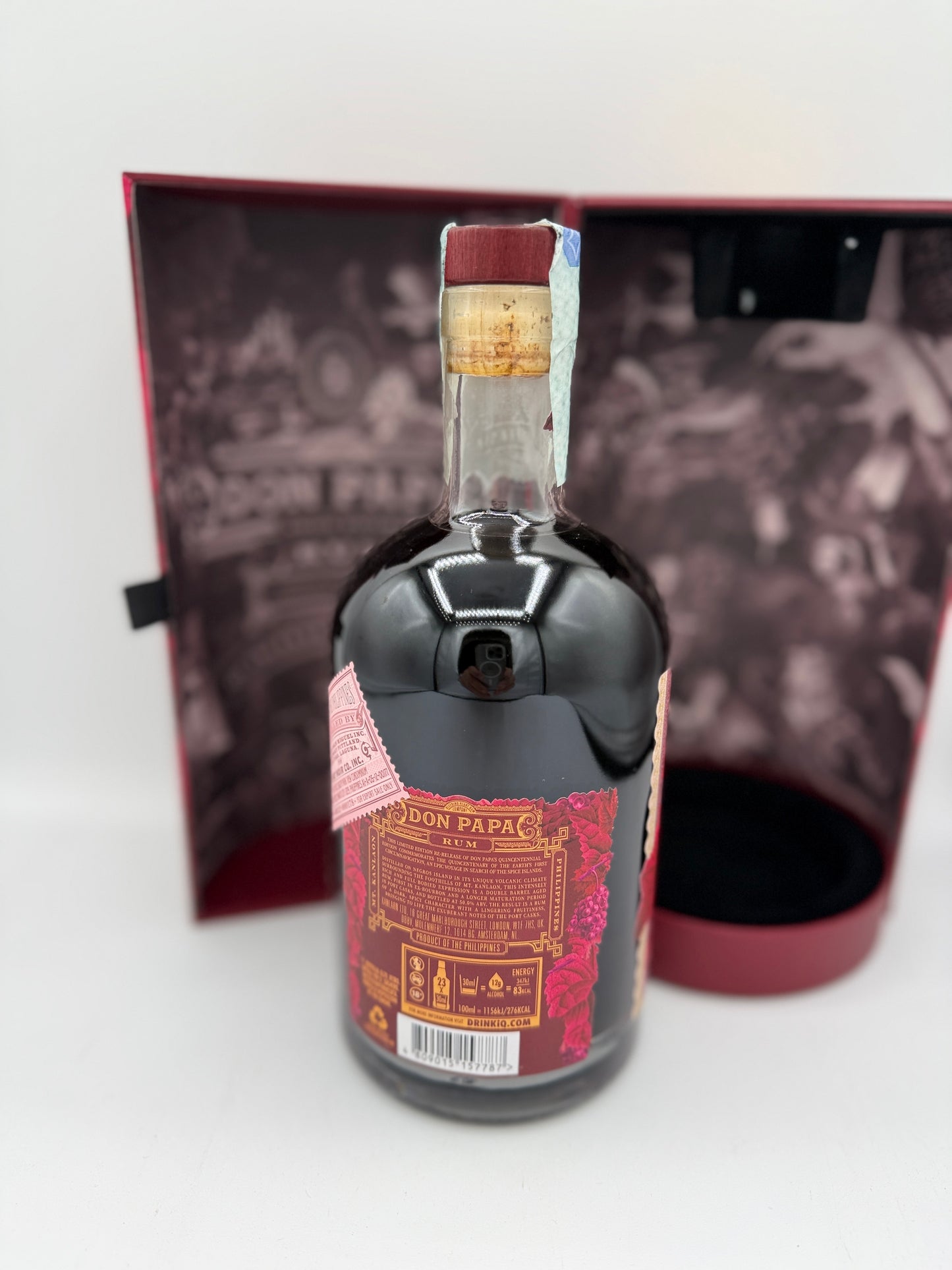 DON PAPA RUM PORT CASK QUINCENTENNIAL CL.70 RARO da COLLEZIONE Edition Double Barrel 50%vol in cofanetto regalo rum