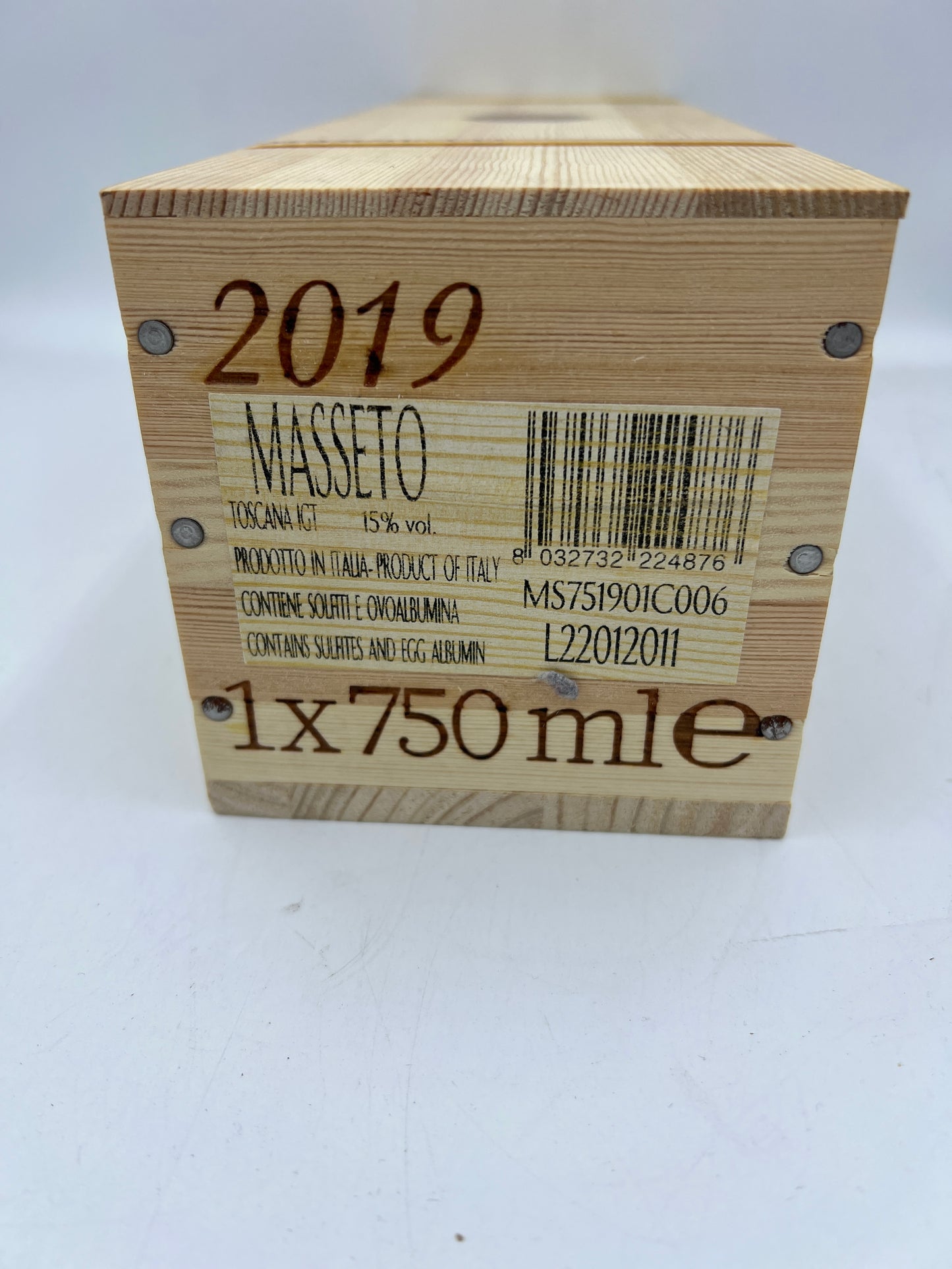 Masseto Toscana Rosso IGT 2019 - Masseto