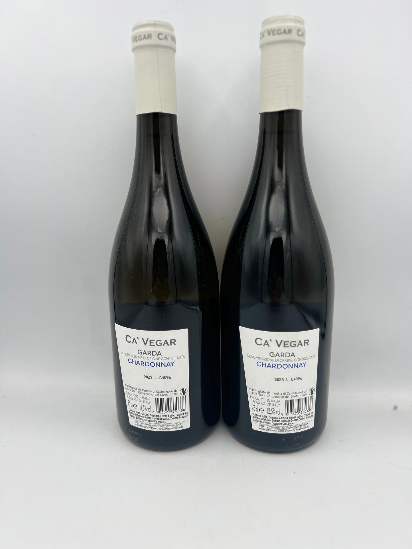 Garda DOC Chardonnay Ca' Vegar 2023 Cantina Castelnuovo del Garda 1. bot.