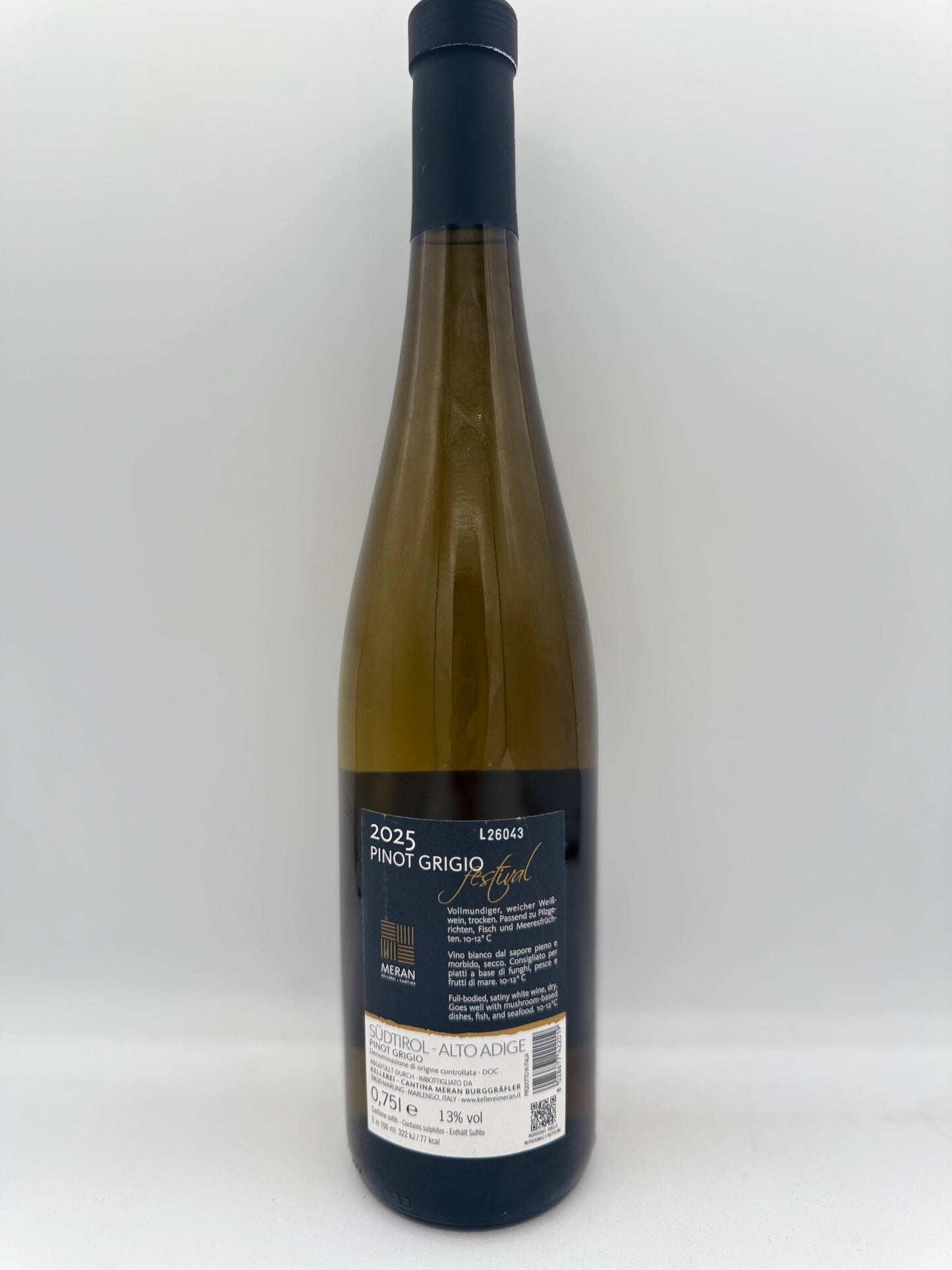 A.A. PINOT GRIGIO DOC "FESTIVAL" 2025 [5+1 GRATIS]