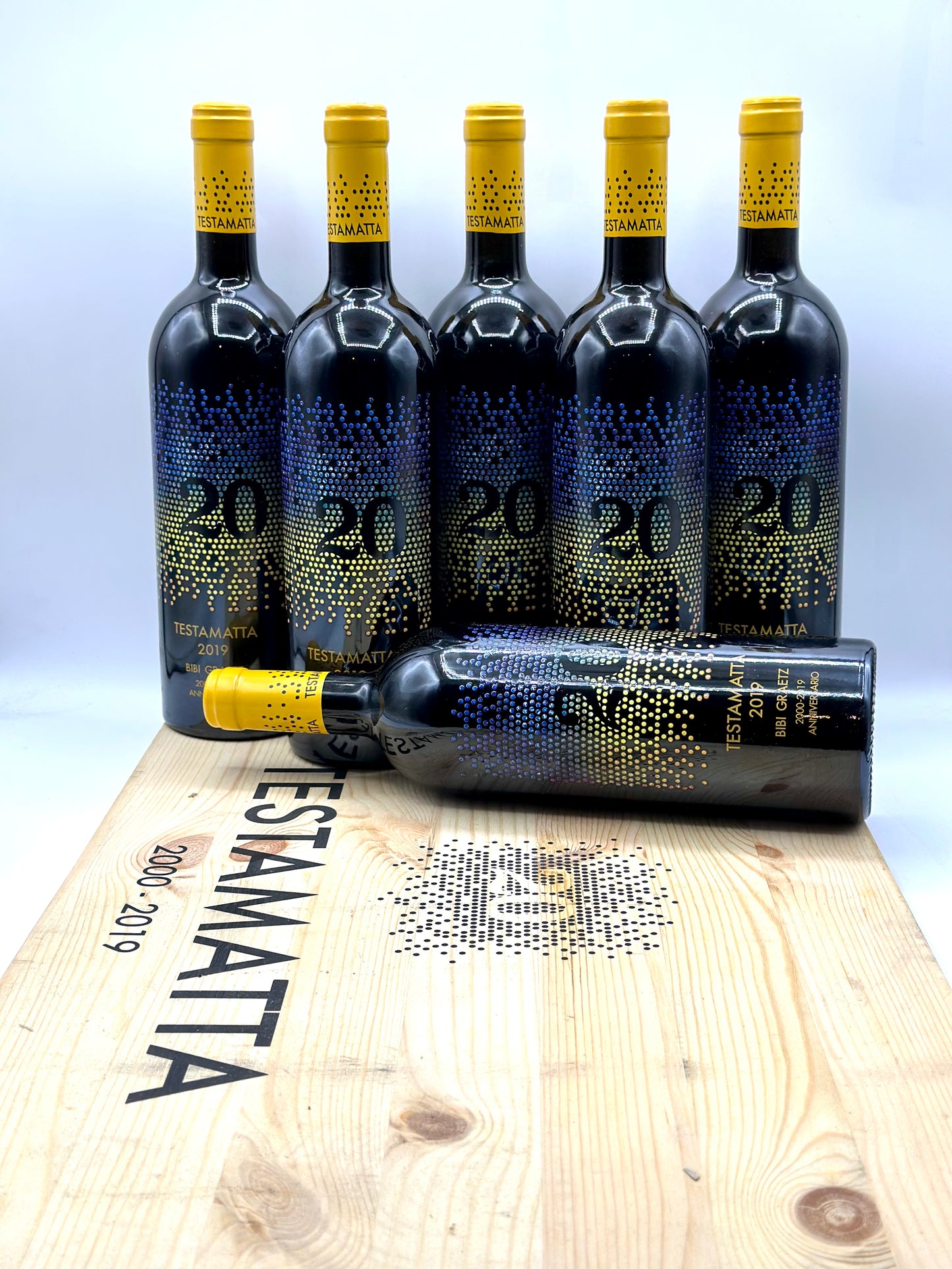 Testamatta 2019 Bibi Graetz 20th Anniversary IGT Toscana Rosso Con Cassa in Legno 6 bottiglie 75 Cl