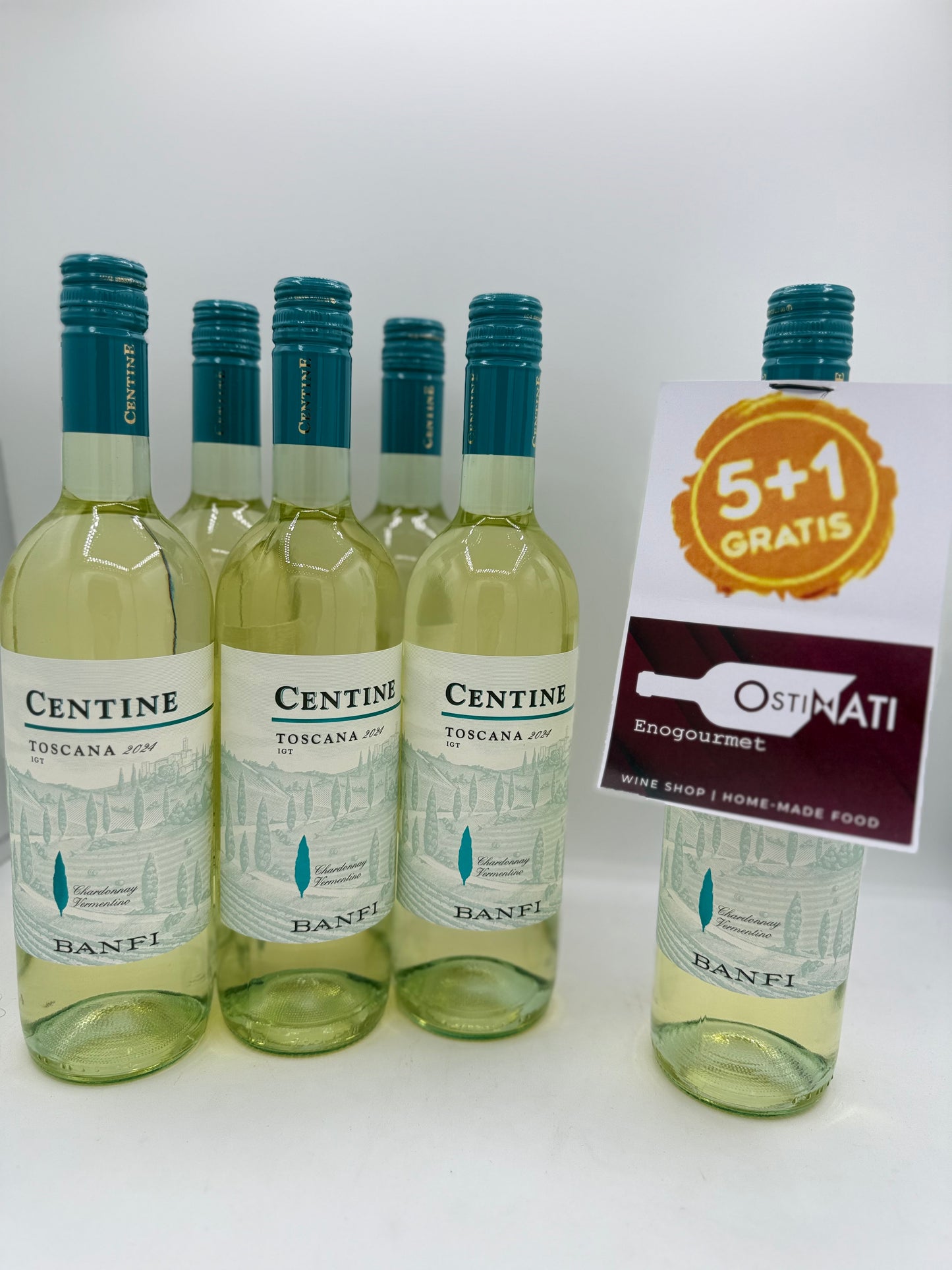 Toscana Bianco IGT Centine 2024 Banfi CHARDONNAY VERMENTINO [5+1 GRATIS]