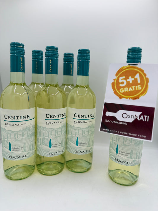 Toscana Bianco IGT Centine 2024 Banfi CHARDONNAY VERMENTINO [5+1 GRATIS]